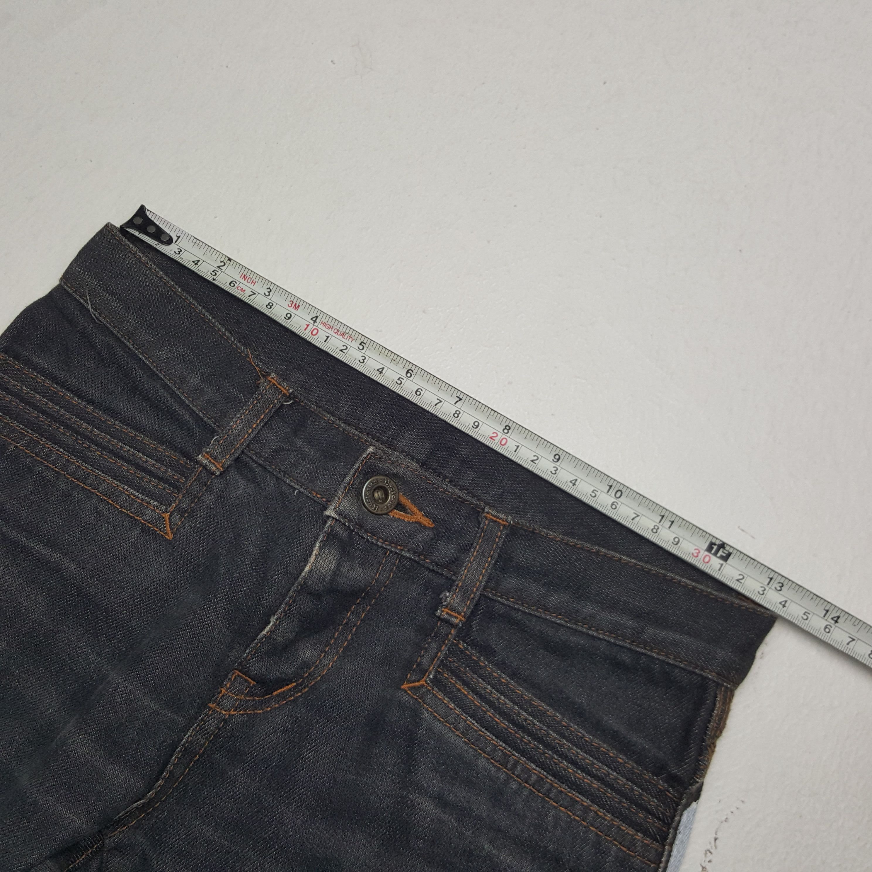 Hysteric Glamour × Japanese Brand × Vintage Vintage Hysteric Glamour Japanese Brand Punk Style Jeans Size 26" / US 2 / IT 38 - 9 Thumbnail