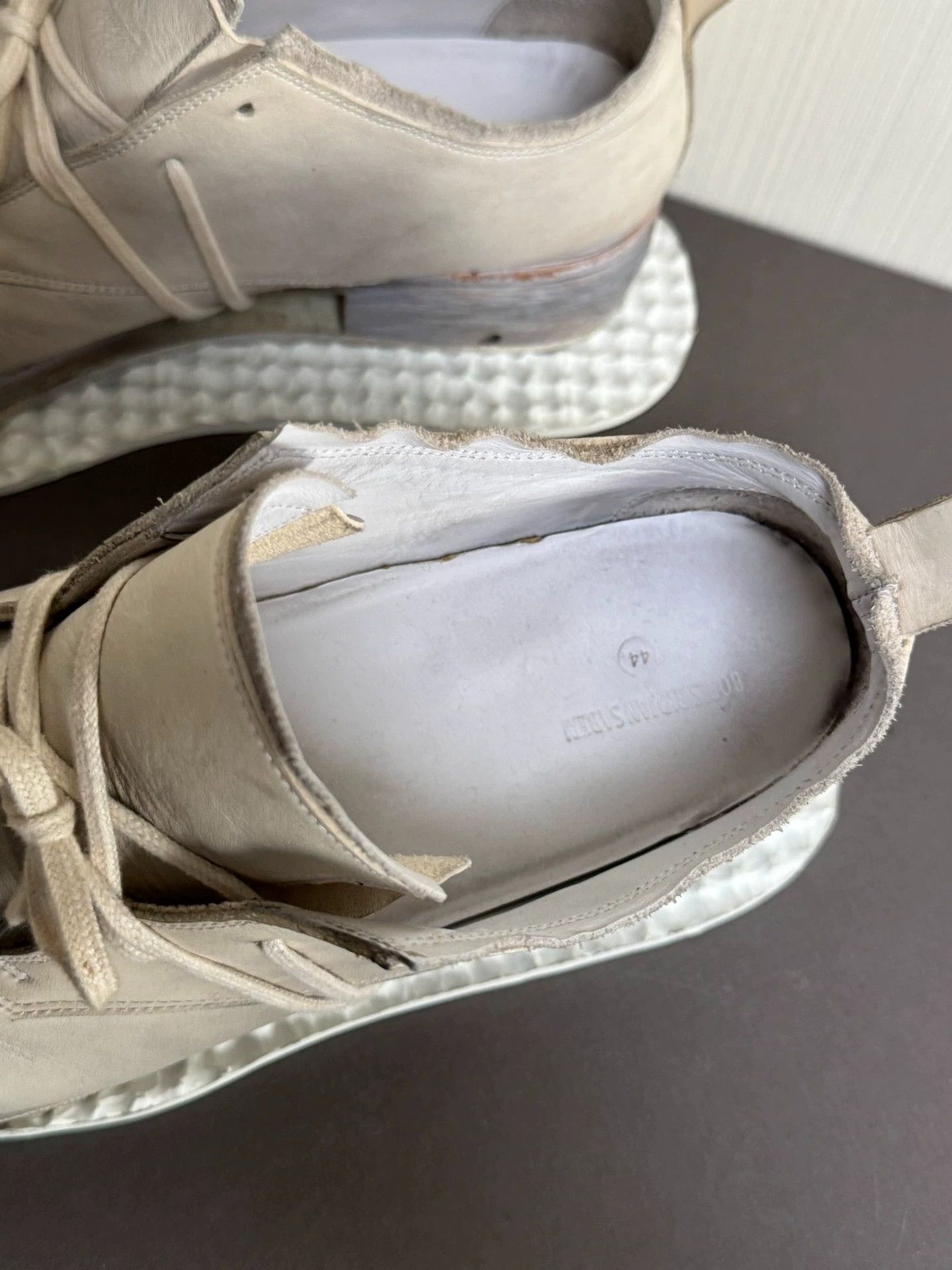Boris Bidjan Saberi Boris Bidjan Saberi Horse Leather Derby Shoes 44.5 Size US 12 / EU 45 - 6 Thumbnail