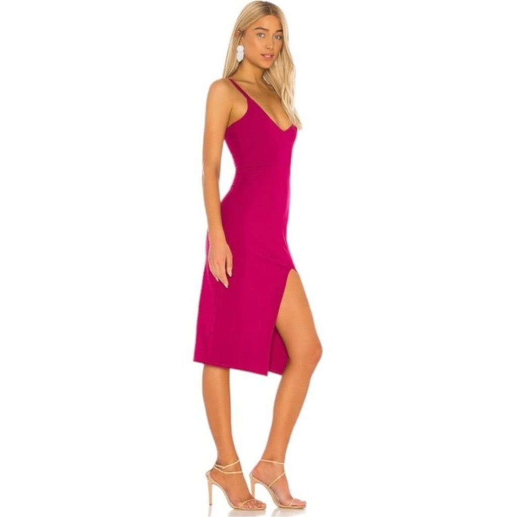 Lovers and Friends Lovers and Friends Lucie Midi Dress, Size XS Size XS / US 0-2 / IT 36-38 - 3 Thumbnail