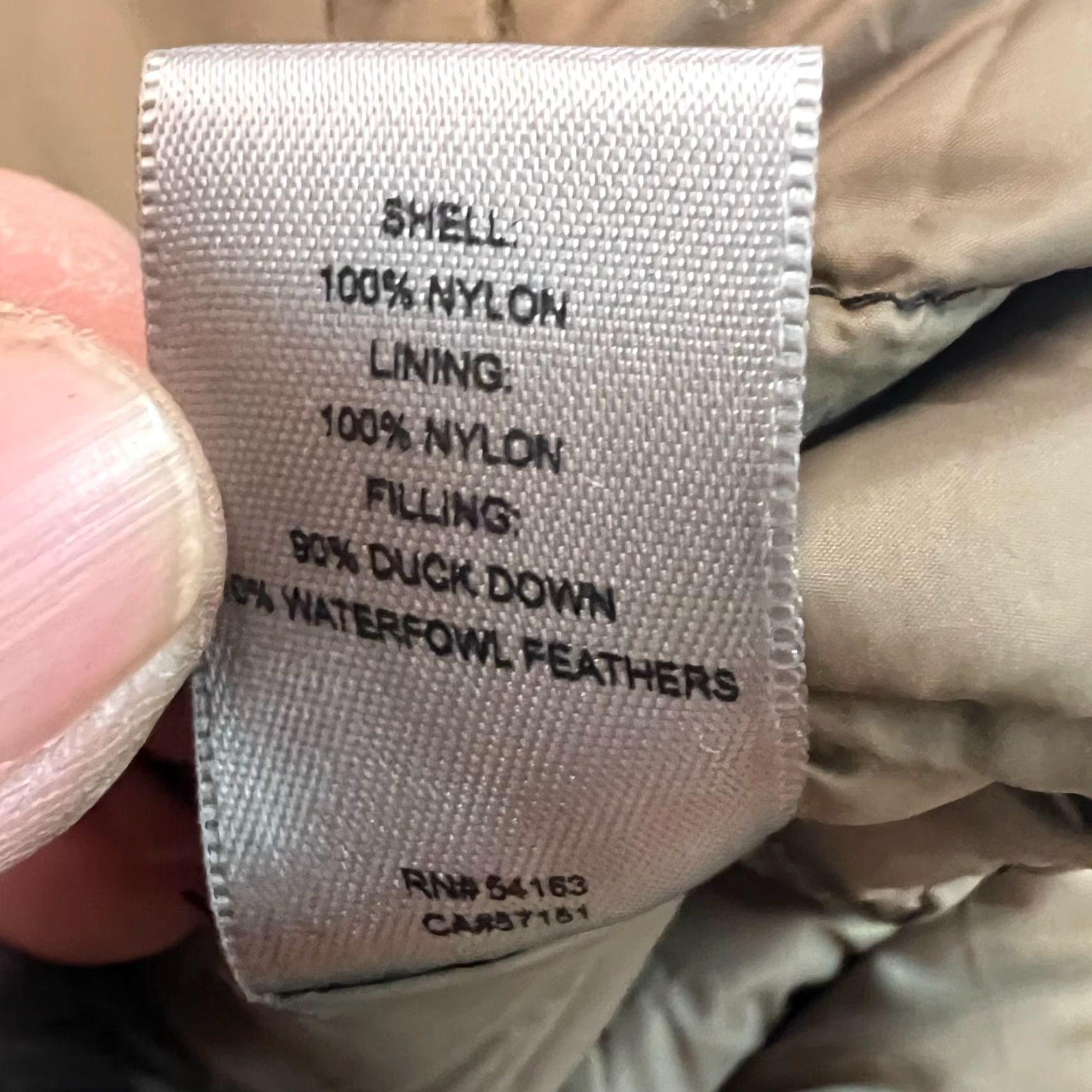 Kenneth Cole Kenneth Cole Reaction Puffer Jacket Women's Size S Black Duck Down Long Sleeve Lightweight Thermal Water Resistant Classic Size S / US 4 / IT 40 - 7 Thumbnail