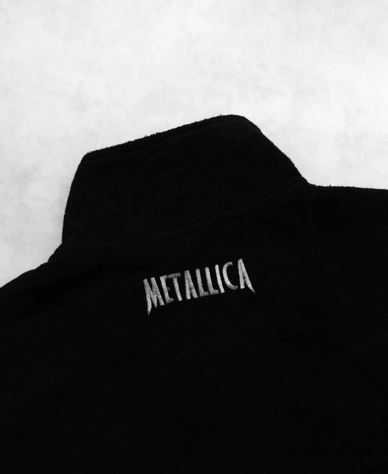 Giant × Metallica × Vintage Vintage 90s Metallica fleece jacket Size US M / EU 48-50 / 2 - 3 Thumbnail