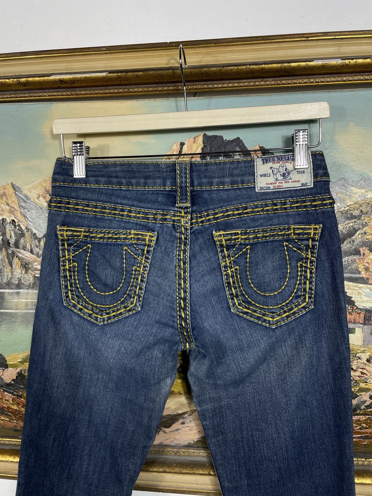 True Religion × Vintage True Religion Vintage Y2k Denim Jeans Trousers Pants Swag Size 25" / US 0 / IT 36 - 1 Thumbnail