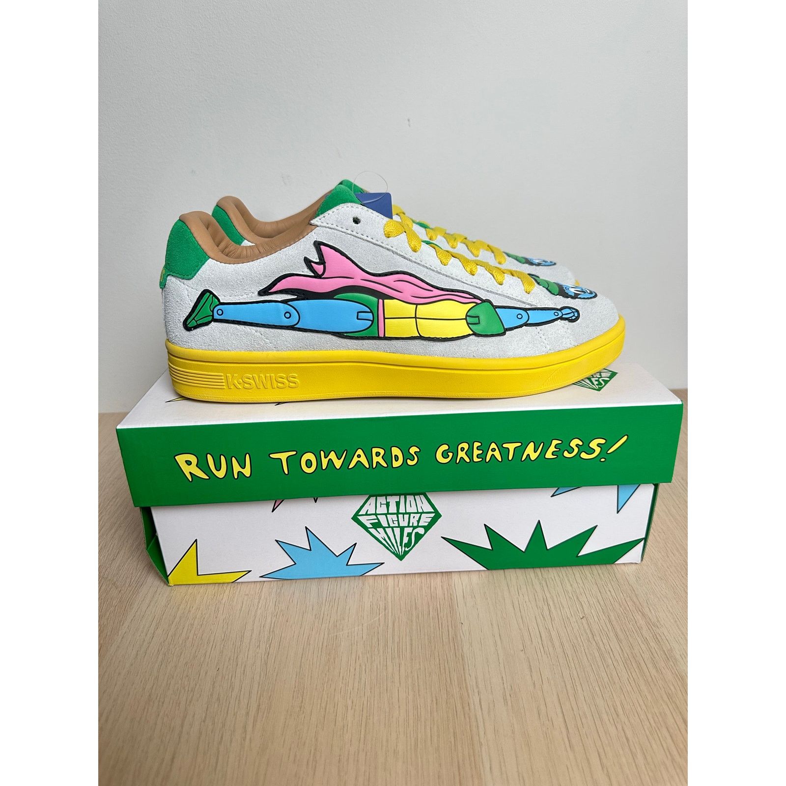 K-Swiss Limited K-Swiss x Rakeem Miles AFM Sneaker - Size 7.5M - New Size US 7.5 / EU 40-41 - 1 Thumbnail