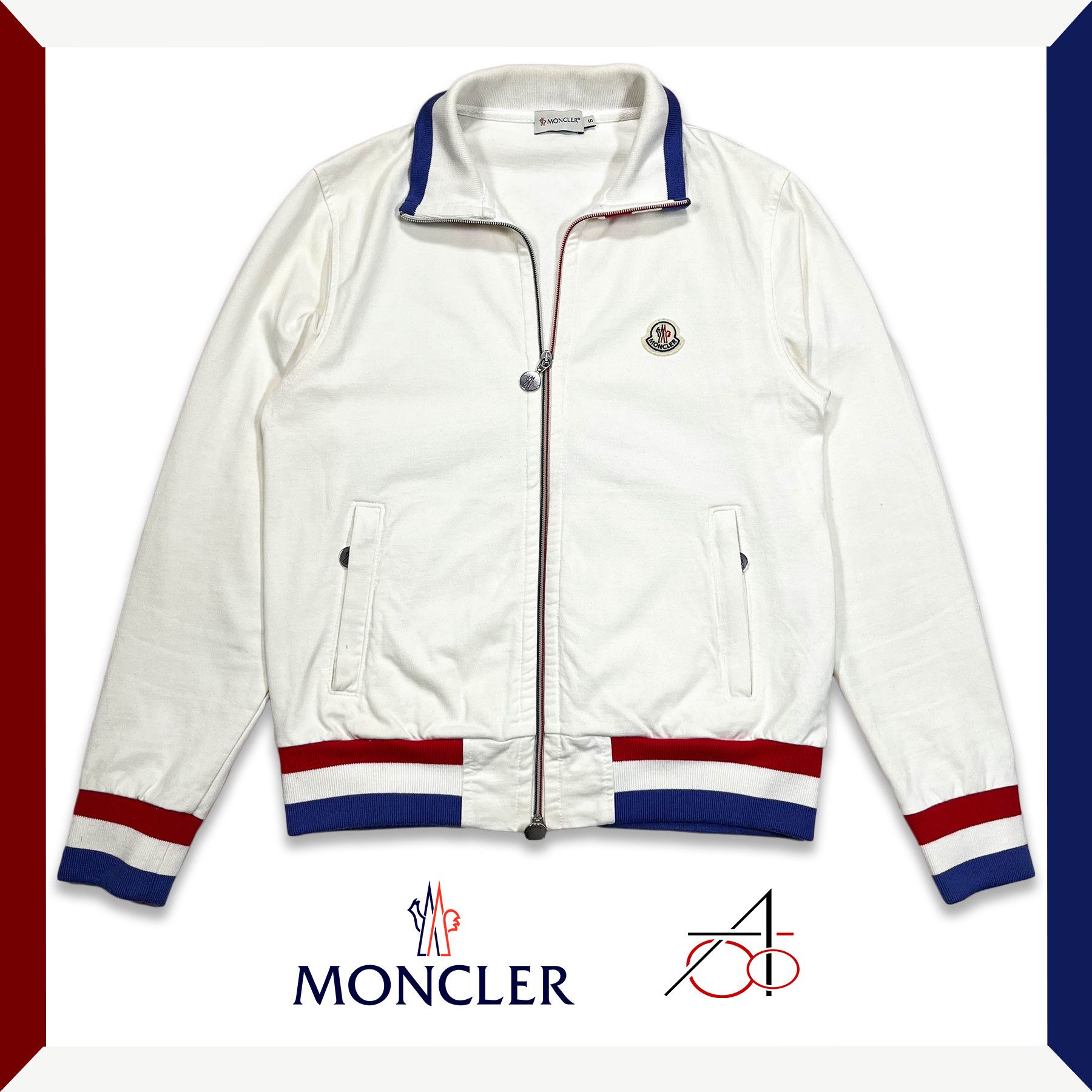Moncler Moncler Vintage Trackjacket • S size Size US S / EU 44-46 / 1 - 1 Thumbnail