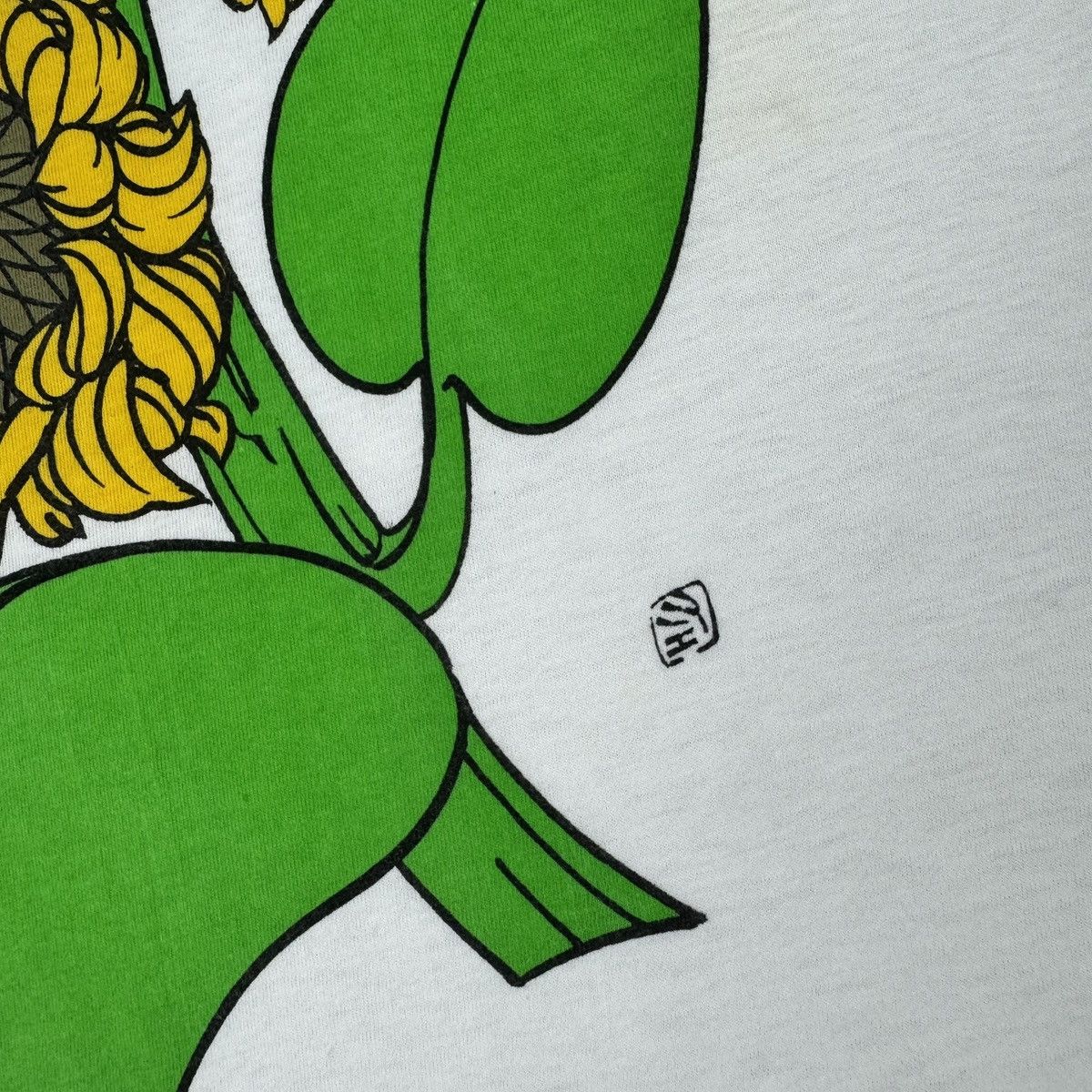 Vintage Vintage Japan Flora Sunflower Illustration T-shirt Size US M / EU 48-50 / 2 - 8 Thumbnail