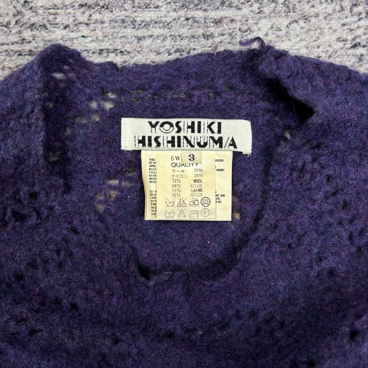 Yasuyuki Ishii Archive Yoshiki Hisniuma - Raw Knitted Top Size US M / EU 48-50 / 2 - 8 Thumbnail