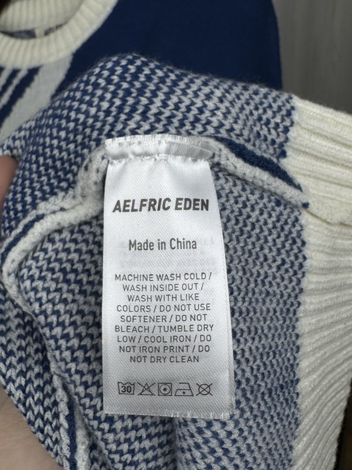 Designer Aelfric Eden Whirlpool Knit Soft Sweater Unisex size L Size US L / EU 52-54 / 3 - 11 Thumbnail