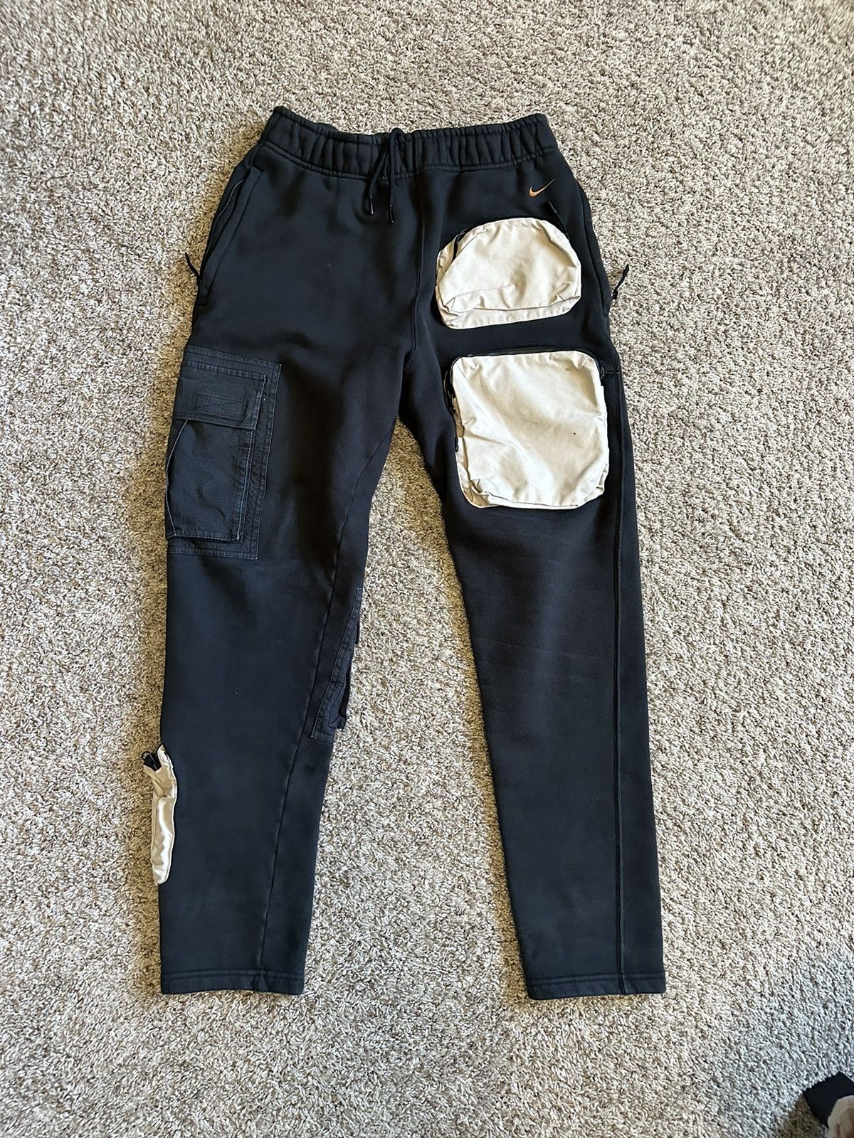 image of Nike Lab X Travis Scott Qs Nrg Utility Pants in Black, Men's (Size 30)