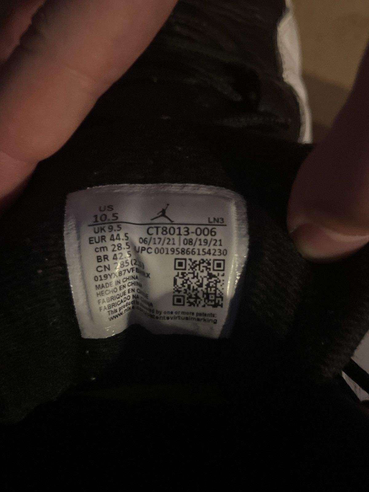 Jordan Brand × Nike Playoff Jordan 12 Size US 10.5 / EU 43-44 - 6 Thumbnail