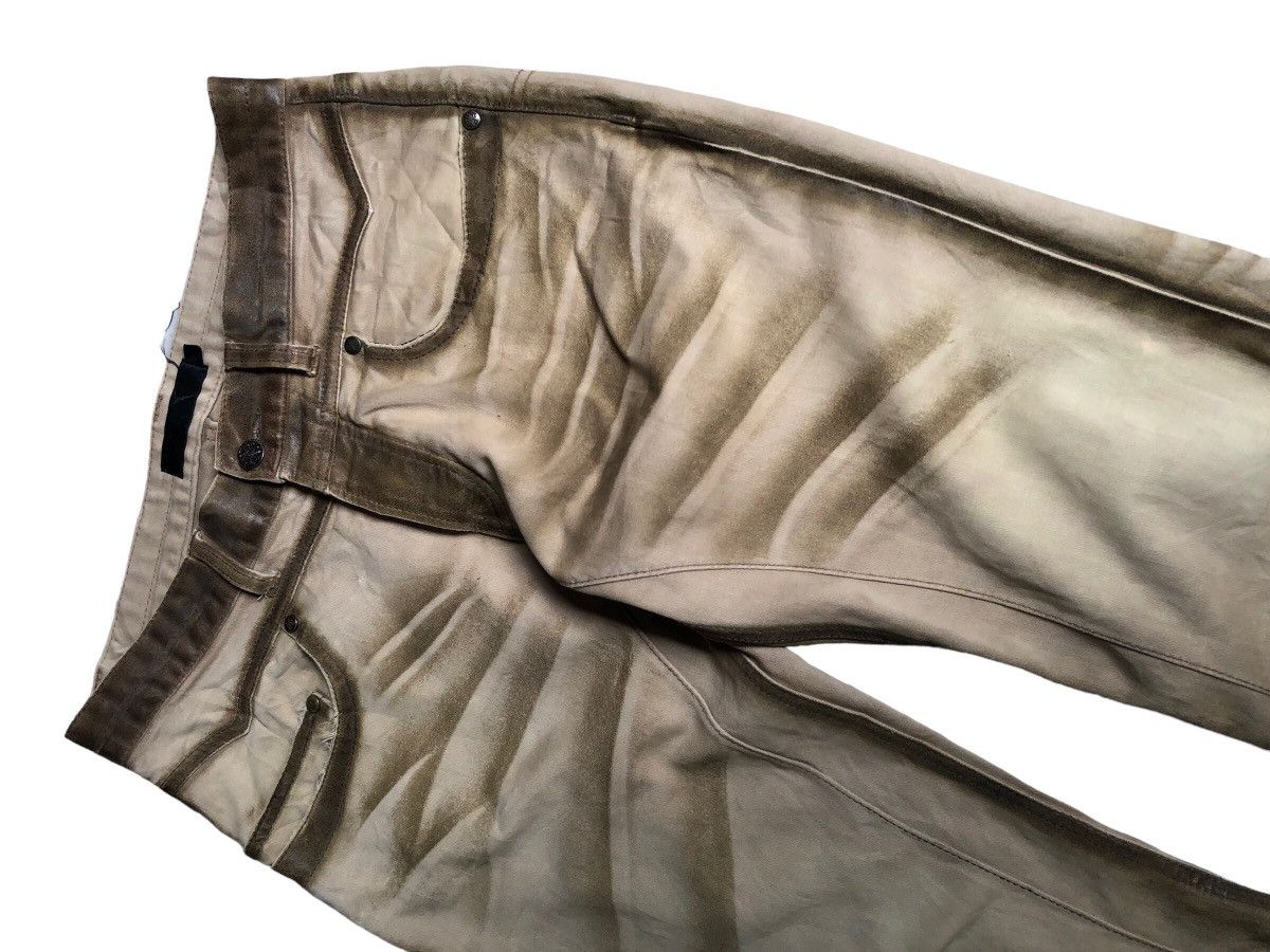 JACKROSE Luv Maison Jack Rose waxed design dirty look pants Size US 30 / EU 46 - 9 Thumbnail
