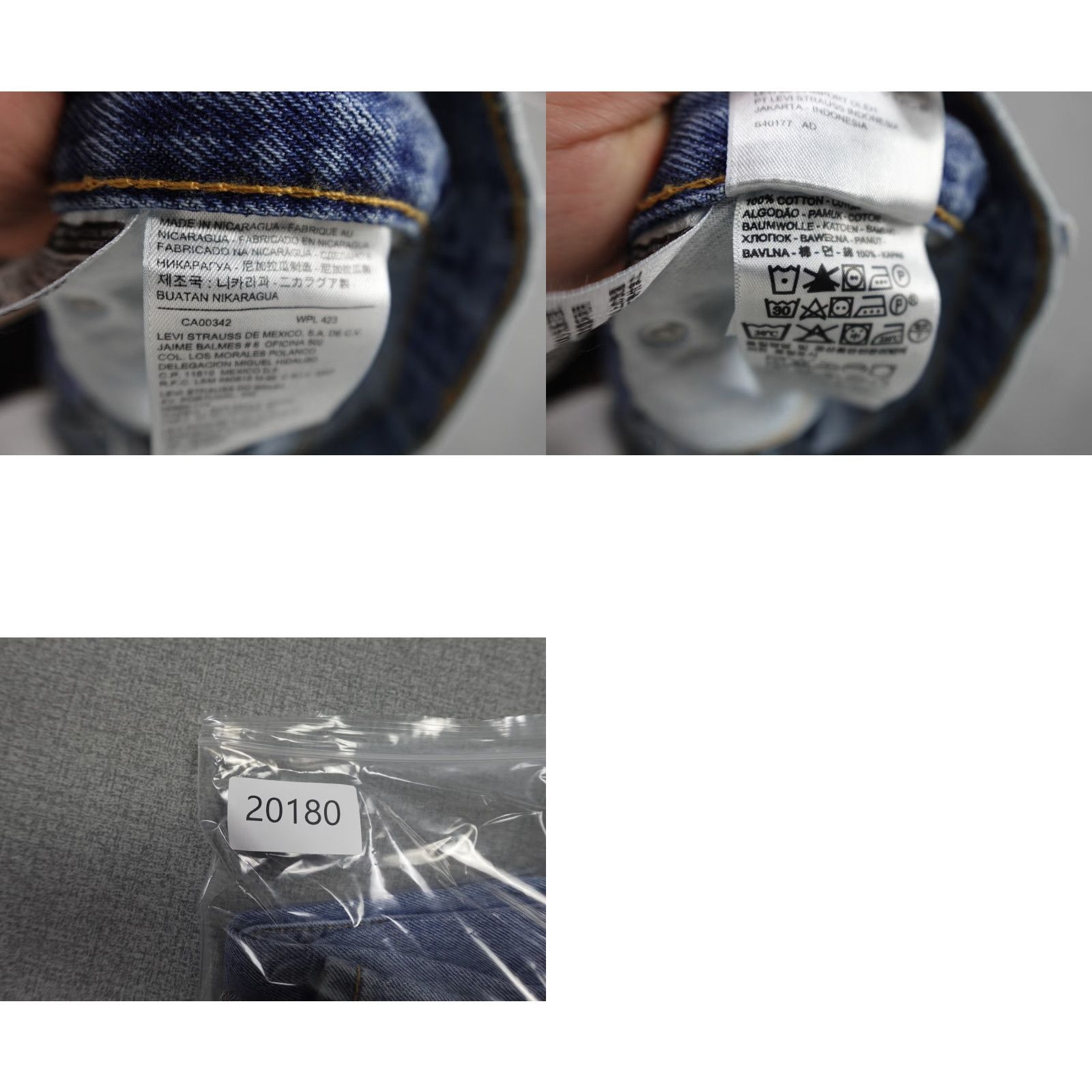 Levi's VINTAGE Levi's 550 Jeans Mens 36x30 Blue Relaxed Fit Light Wash Western Cowboy Rancher Jeans Size US 36 / EU 52 - 9 Thumbnail
