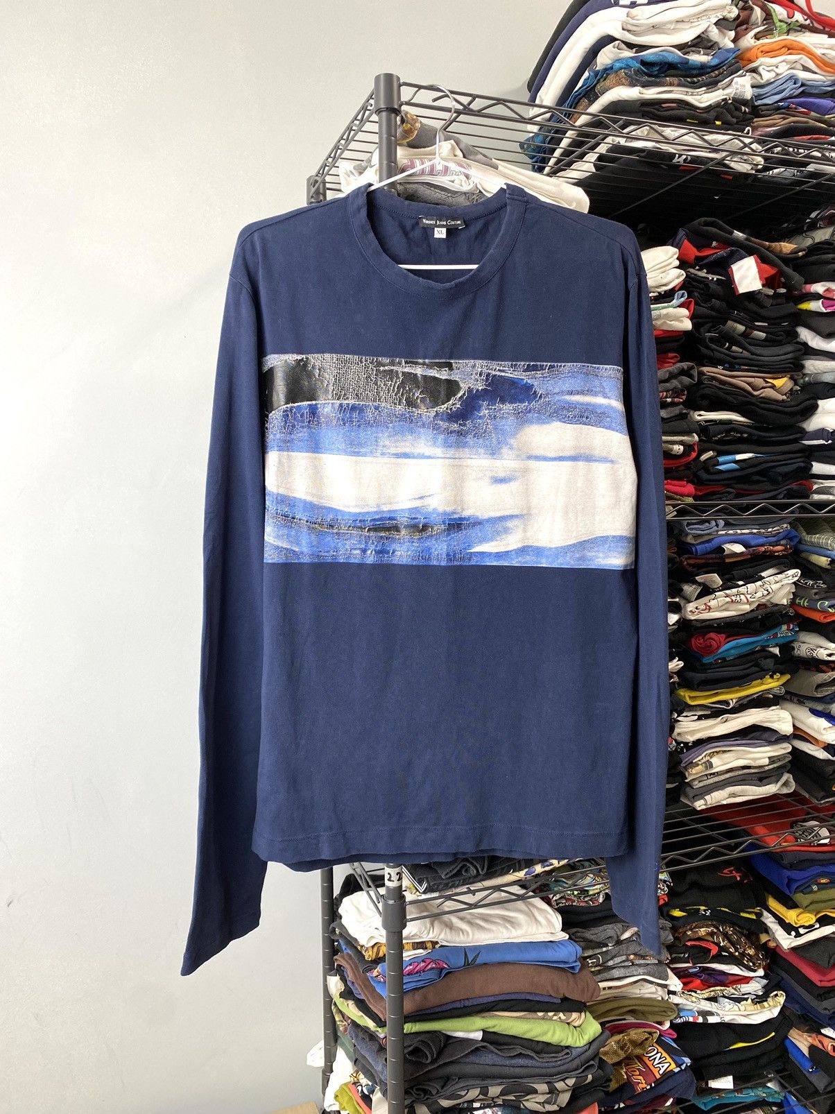 Versace Vintage Versace Archive Longsleeve T Shirt Size US XL / EU 56 / 4 - 1 Thumbnail