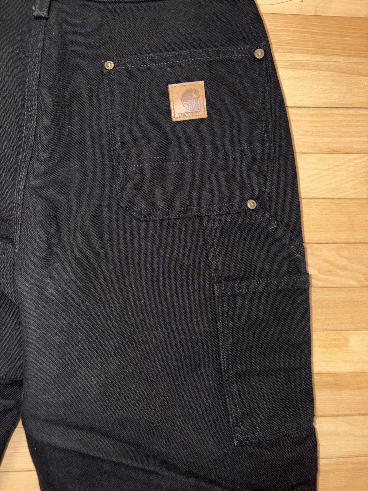 Carhartt Black carhartt dungarees Size US 30 / EU 46 - 2 Thumbnail