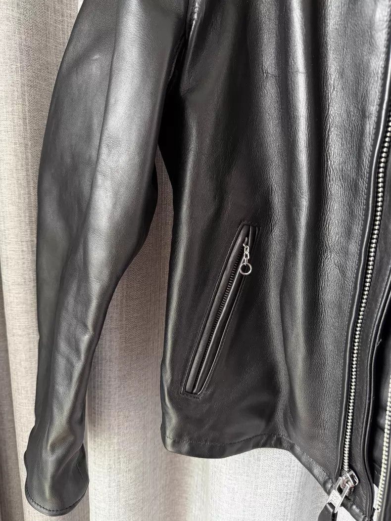 Schott Schott Standing collar leather jacket Size US M / EU 48-50 / 2 - 3 Thumbnail