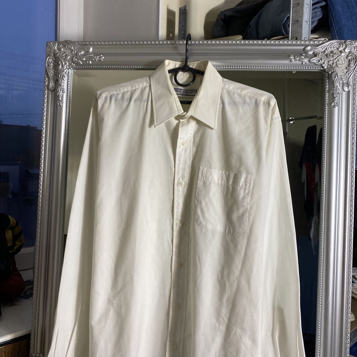 Yves Saint Laurent Vintage Yves Saint Laurent Shirt 90's Classic Size US M / EU 48-50 / 2 - 2 Thumbnail