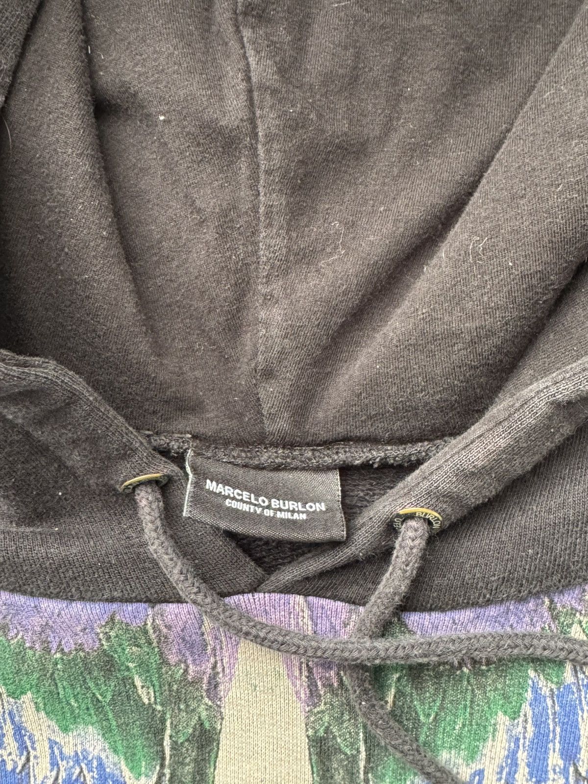 Marcelo Burlon Wings Hoodie Blue and Purple and Green Size US M / EU 48-50 / 2 - 3 Thumbnail