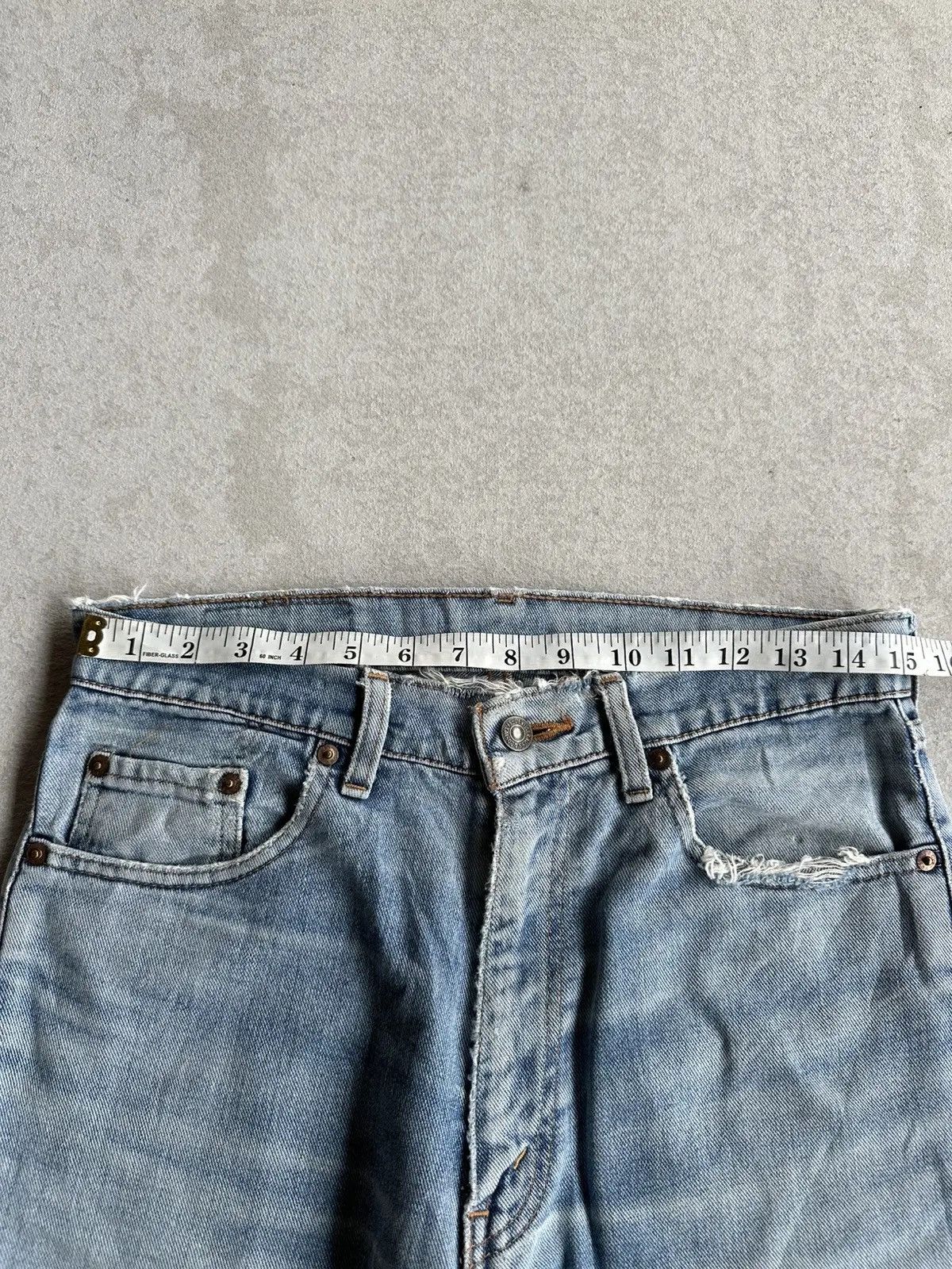 LVC 1990’s Vintage LEVI’S 511-0217 Distressed Denim J09 Pants Size US 30 / EU 46 - 9 Thumbnail