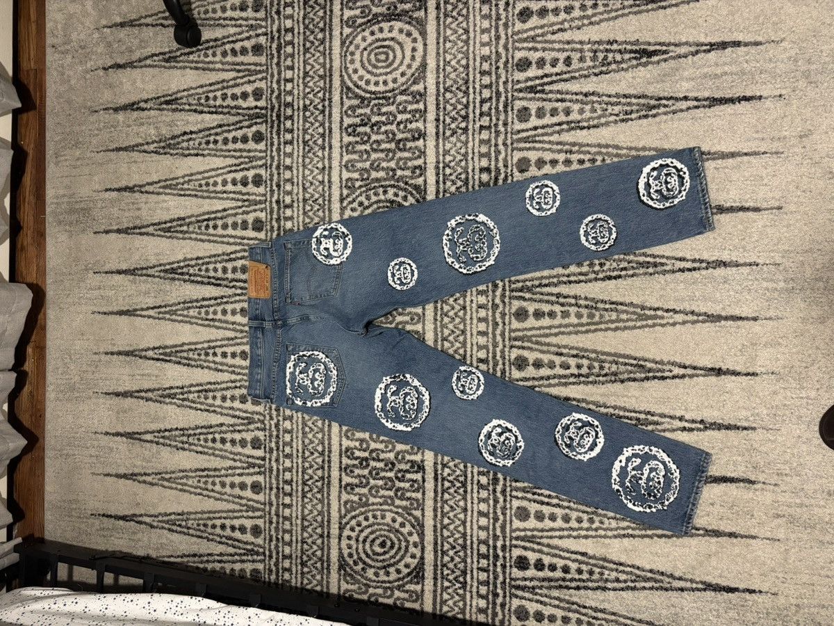 DENIM TEARS × Stussy Stussy X Denim Tears Jeans Size US 30 / EU 46 - 2 Thumbnail