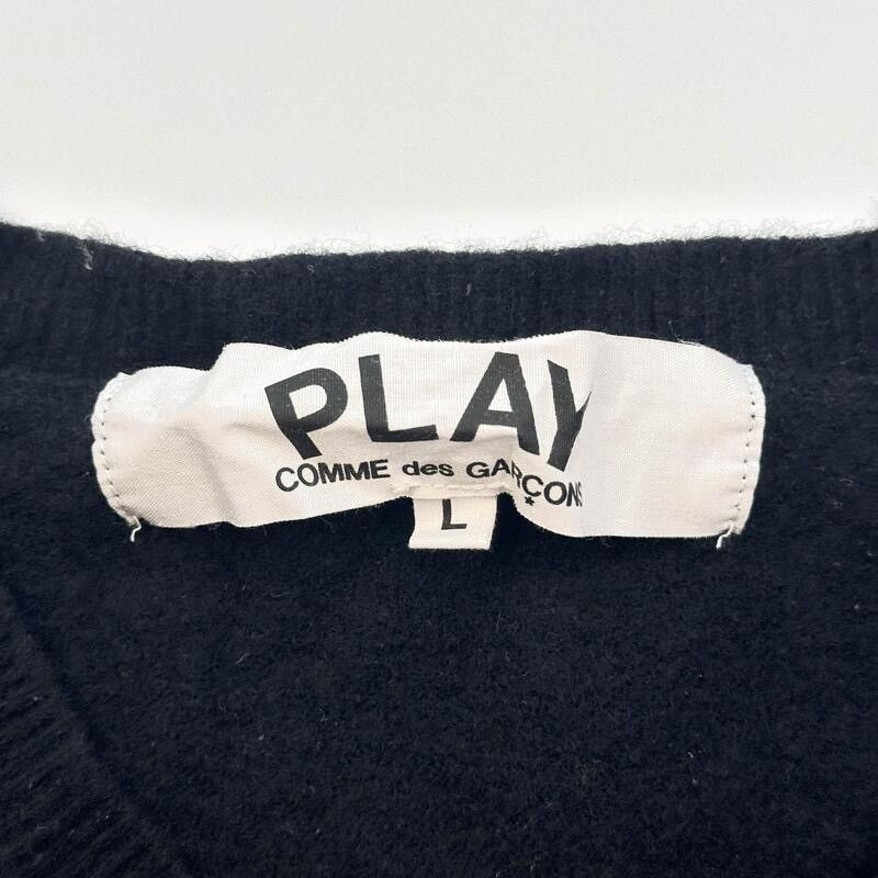 Comme des Garcons PLAY Comme des Garcons Play Wool Sweater Size US L / EU 52-54 / 3 - 2 Thumbnail