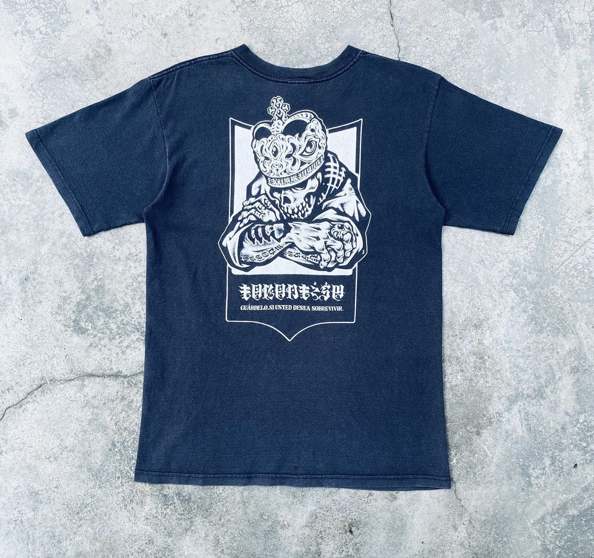 Band Tees Vintage Usu Grow Japan Distressed Hardcore Band Tees Size US M / EU 48-50 / 2 - 2 Thumbnail