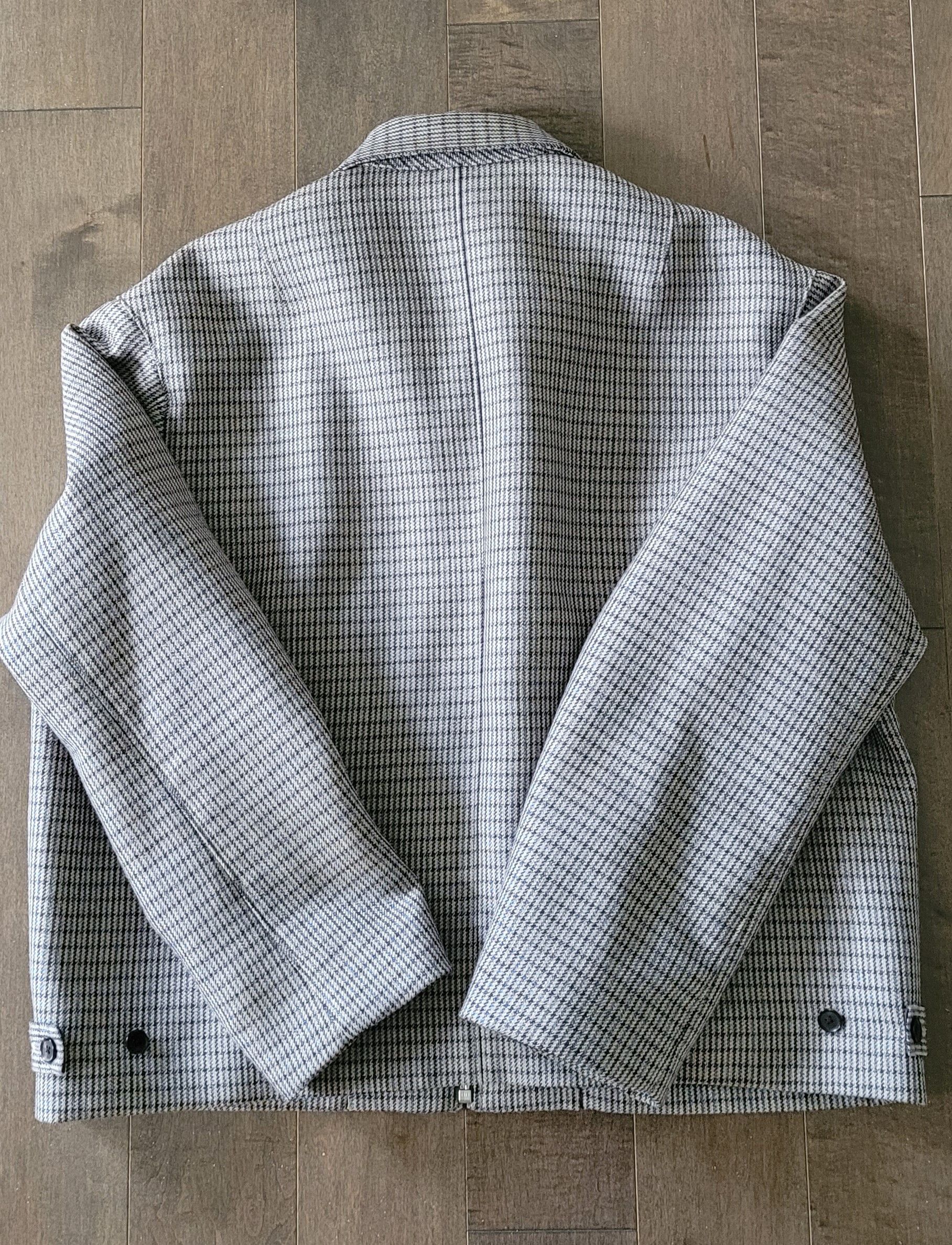 Auralee Double Face Check Zip Blouson Size US S / EU 44-46 / 1 - 2 Thumbnail