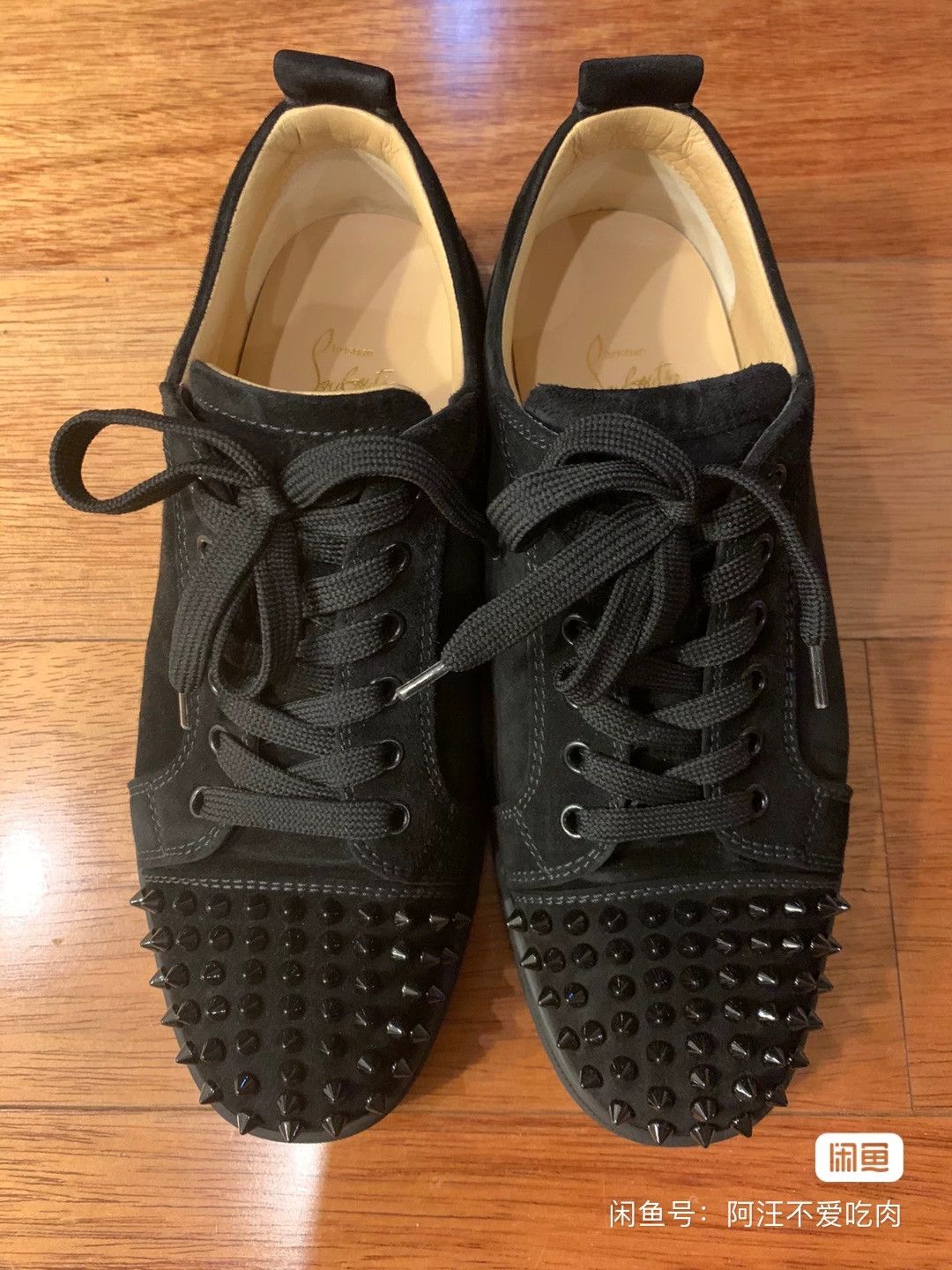 Christian Louboutin christian louboutin men's black sneakers size 41 Size US 8 / EU 41 - 1 Thumbnail