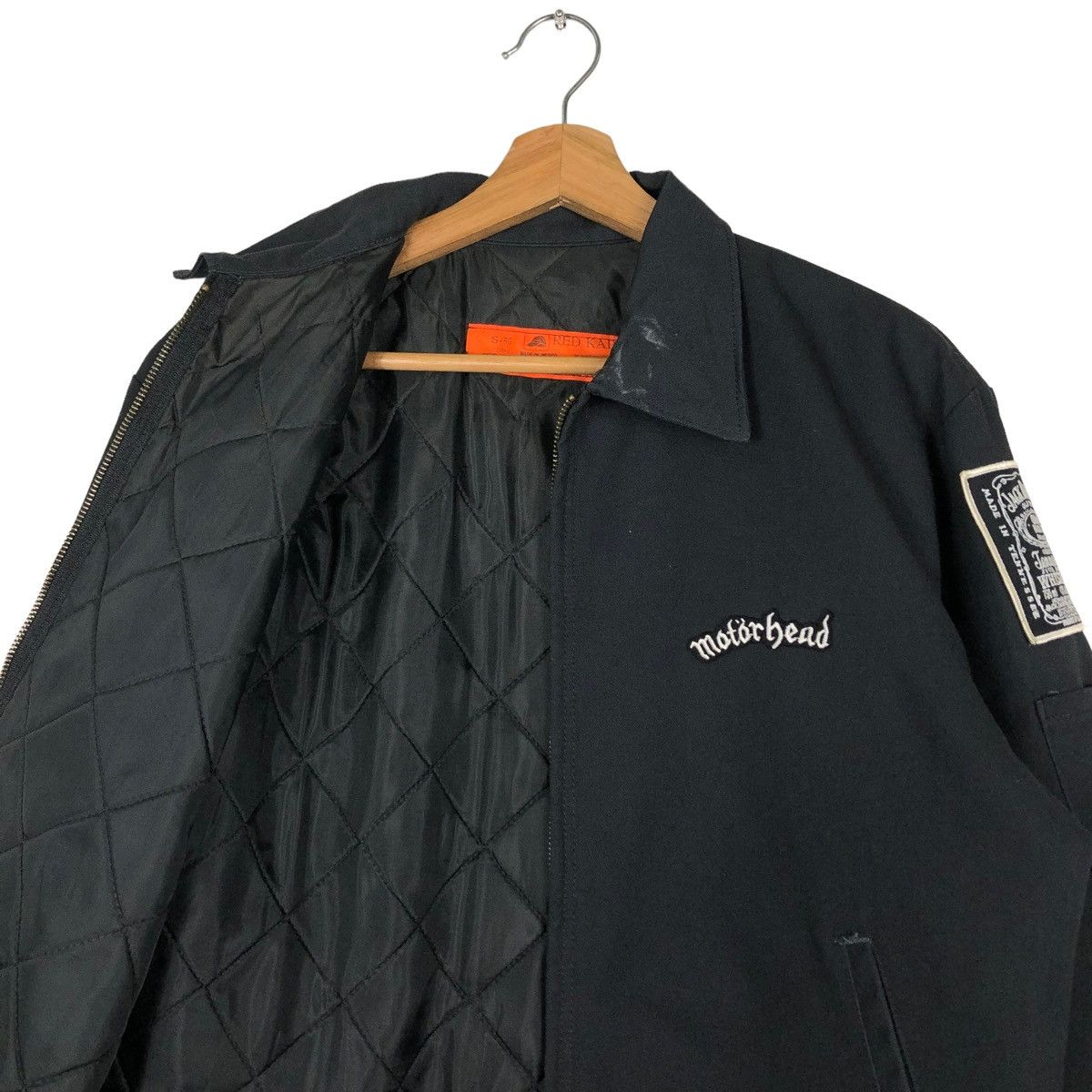 Vintage 🔥VINTAGE BOMBER JACKET REDKAP USA FULL PATCH RARE DESIGN Size US S / EU 44-46 / 1 - 17 Thumbnail