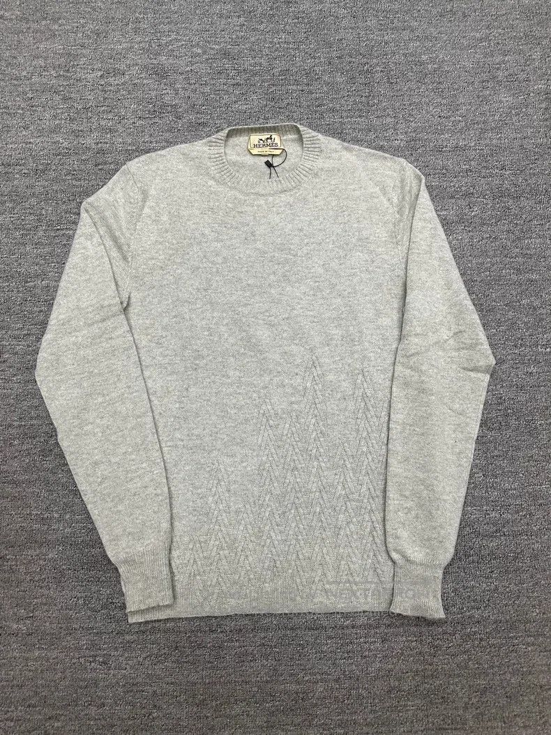 Hermes Hermes Cashmere knitted shirt Size US XS / EU 42 / 0 - 1 Thumbnail