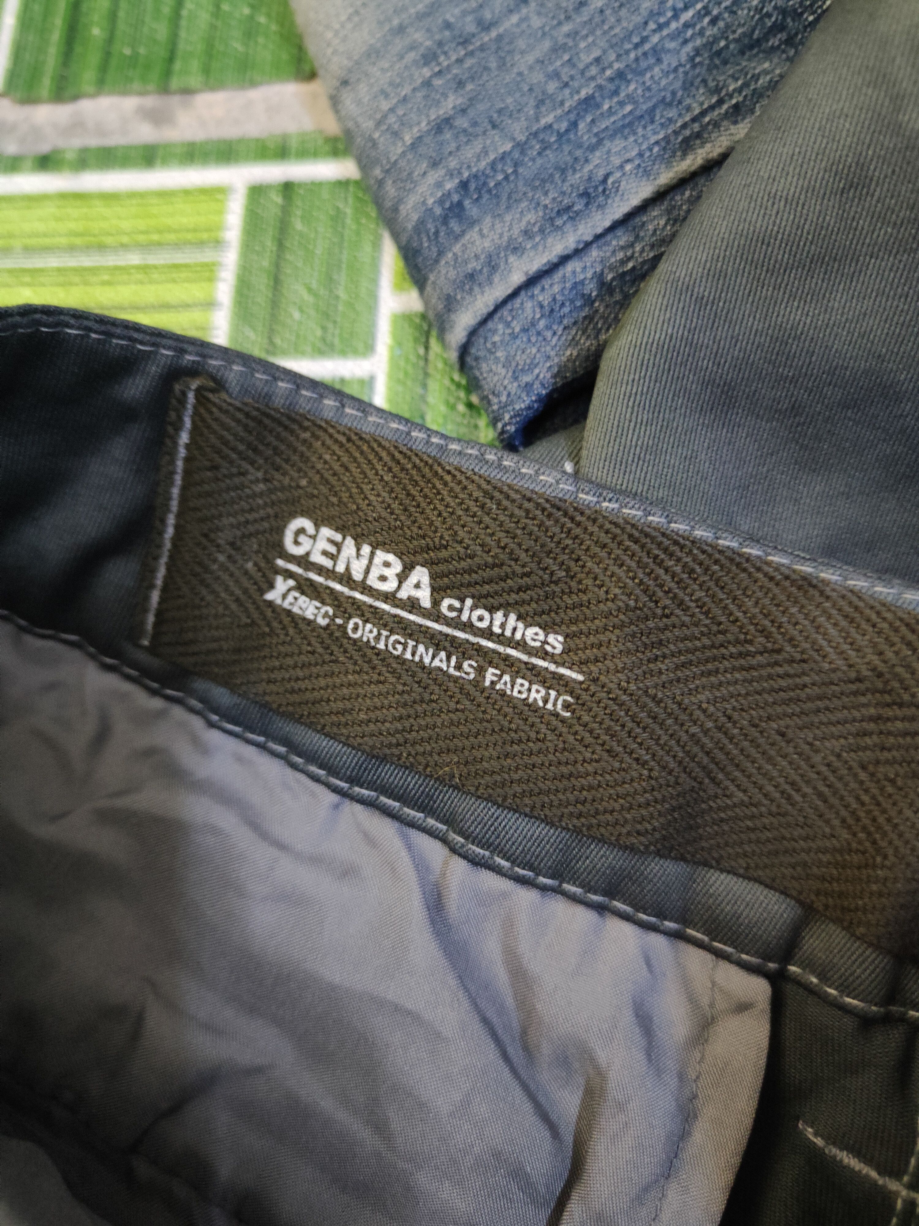 Japanese Brand Genba-Xebec Olive Multipocket Cargo Pants #46-625 Size US 29 - 13 Thumbnail