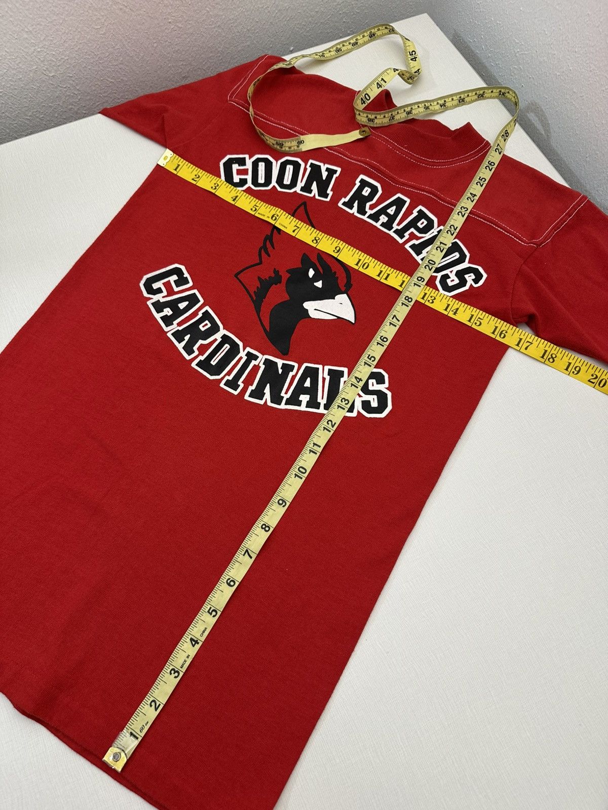 Vintage Vintage 70s Stedman Sport T Coon Rapids Cardinals Size Small Size US S / EU 44-46 / 1 - 4 Thumbnail