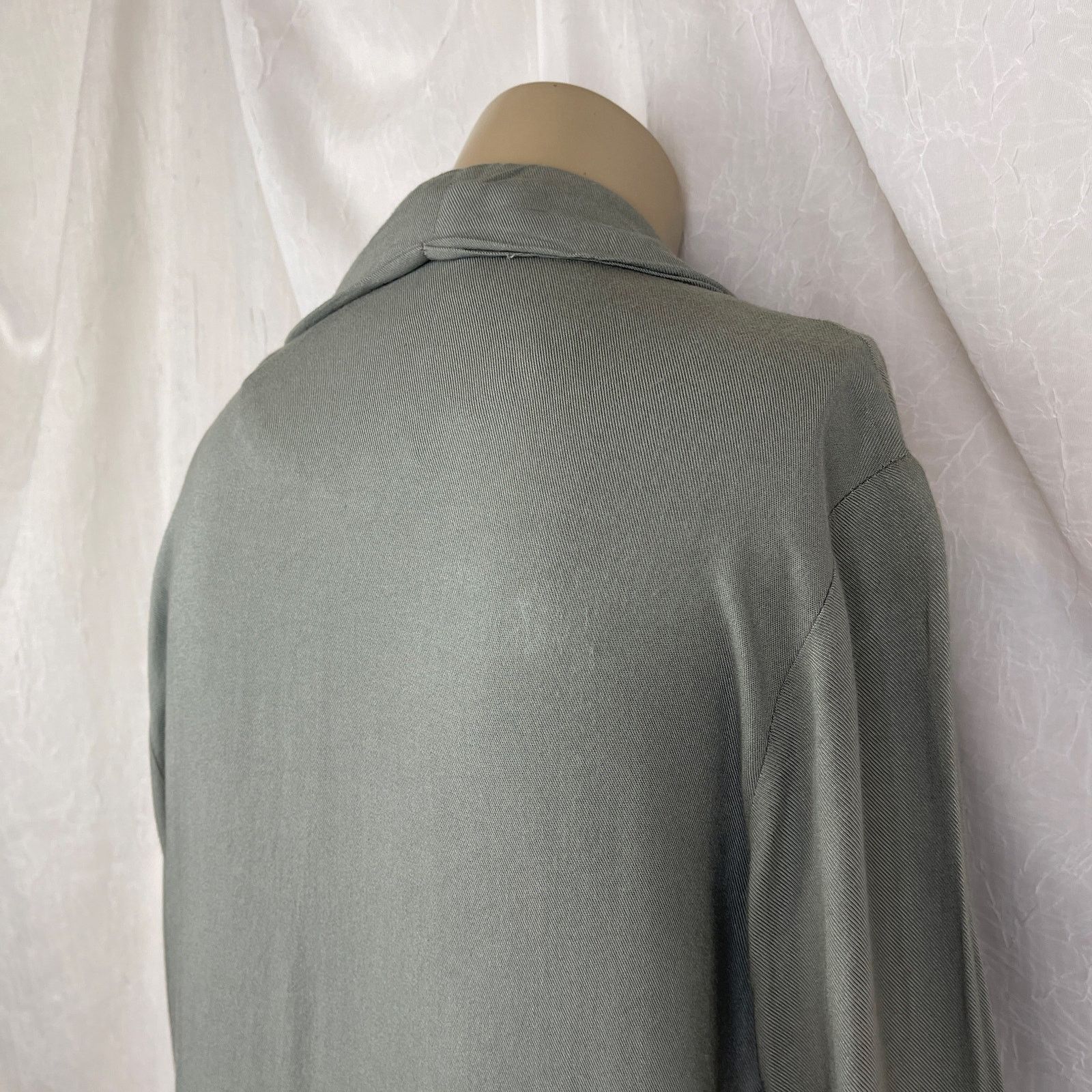 Forever 21 Forever 21 Gray Slouchy Waterfall Duster Jacket Cozy Small Size S / US 4 / IT 40 - 9 Thumbnail