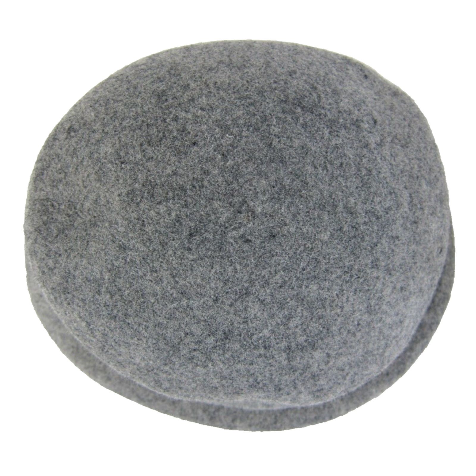 FELT Vintage M'Sieu Leon Wool Felt Grey Montreal Canada Cloche Hat Women Small Size ONE SIZE - 7 Thumbnail