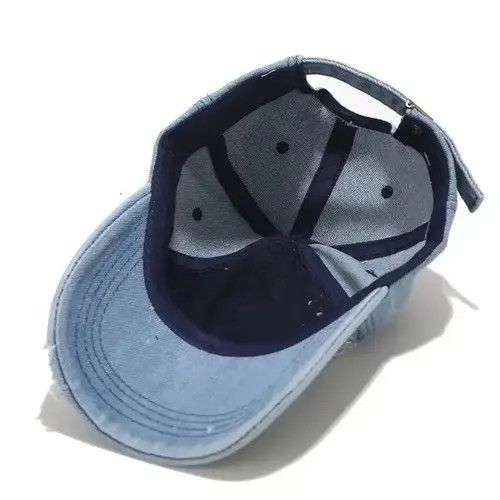 Japanese Brand Ripped Vintage Cap Size ONE SIZE - 2 Thumbnail