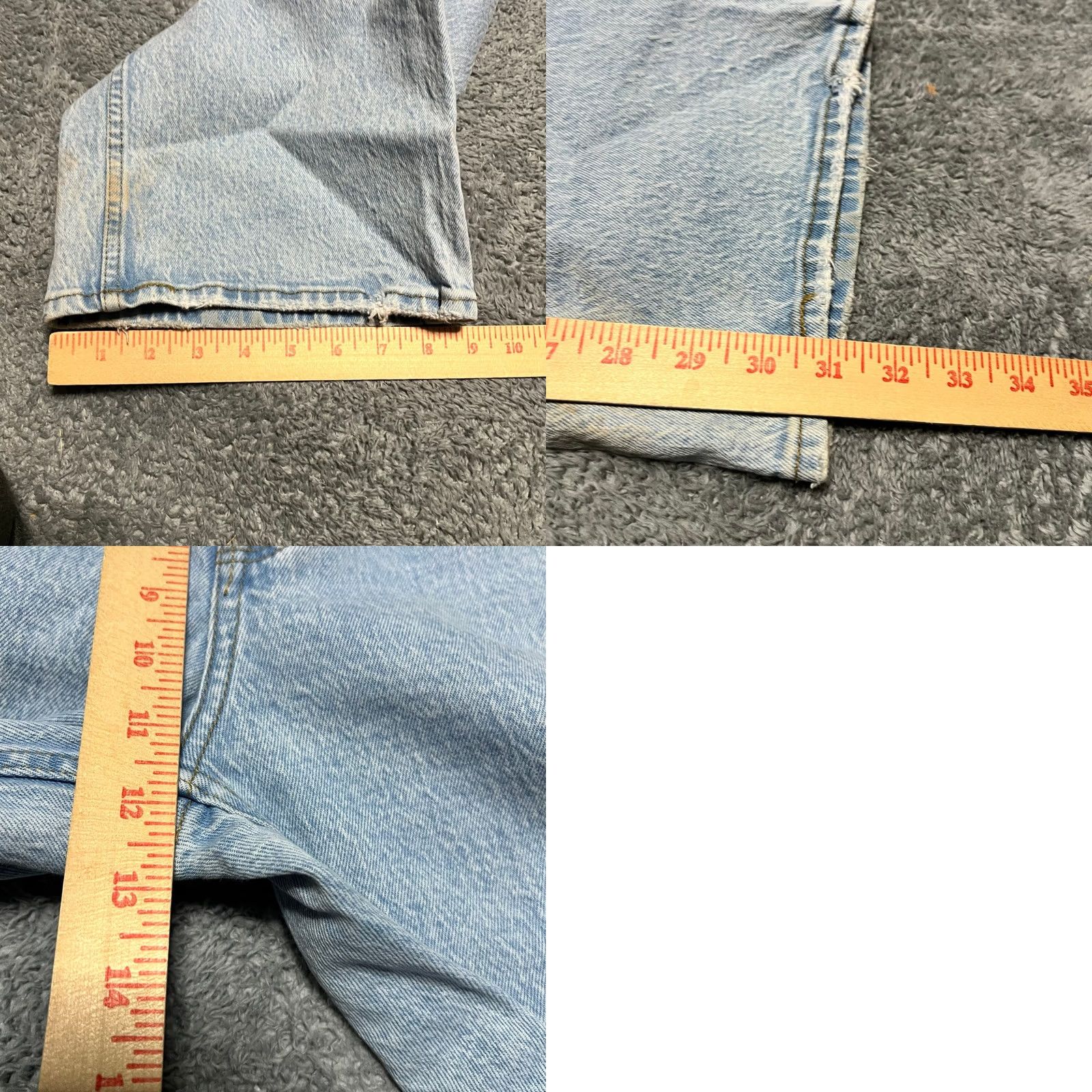 Abercrombie & Fitch VINTAGE Abercrombie & Fitch Jeans Womens 30 30x31 90s Relaxed High Rise Light Blue Regular Womensstaining at ankles Size 30" / US 8 / IT 44 - 8 Thumbnail