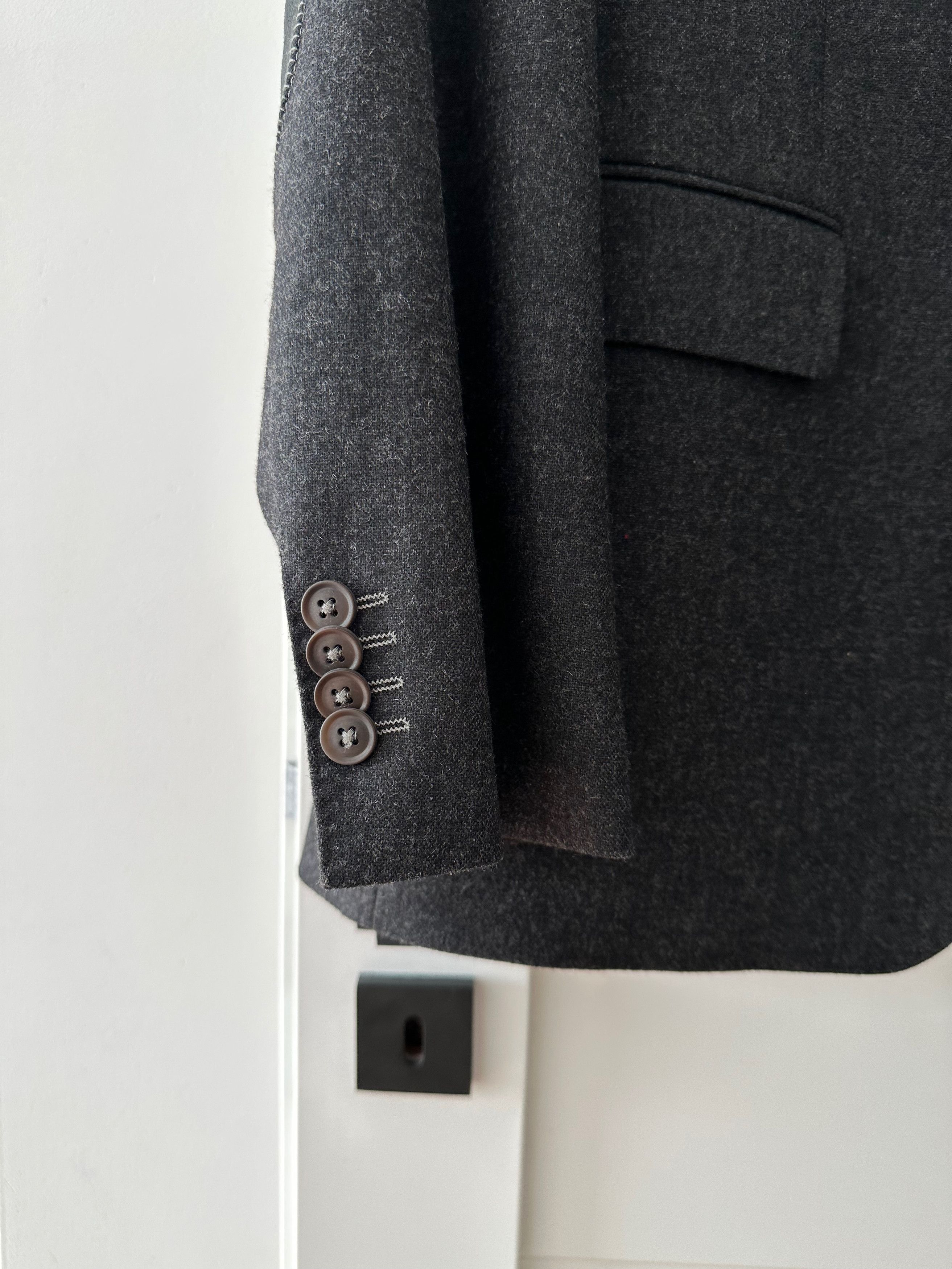 Hugo Boss Hugo Boss The Smith 9_1 stretch check WOOL blazer Size 46R - 2 Thumbnail