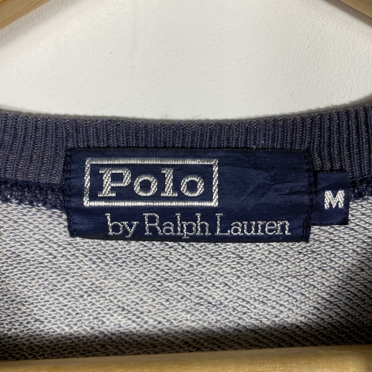 Polo Ralph Lauren Vintage 90's POLO By Ralph Lauren Small Pony FadedSweatshirt Size US M / EU 48-50 / 2 - 5 Thumbnail