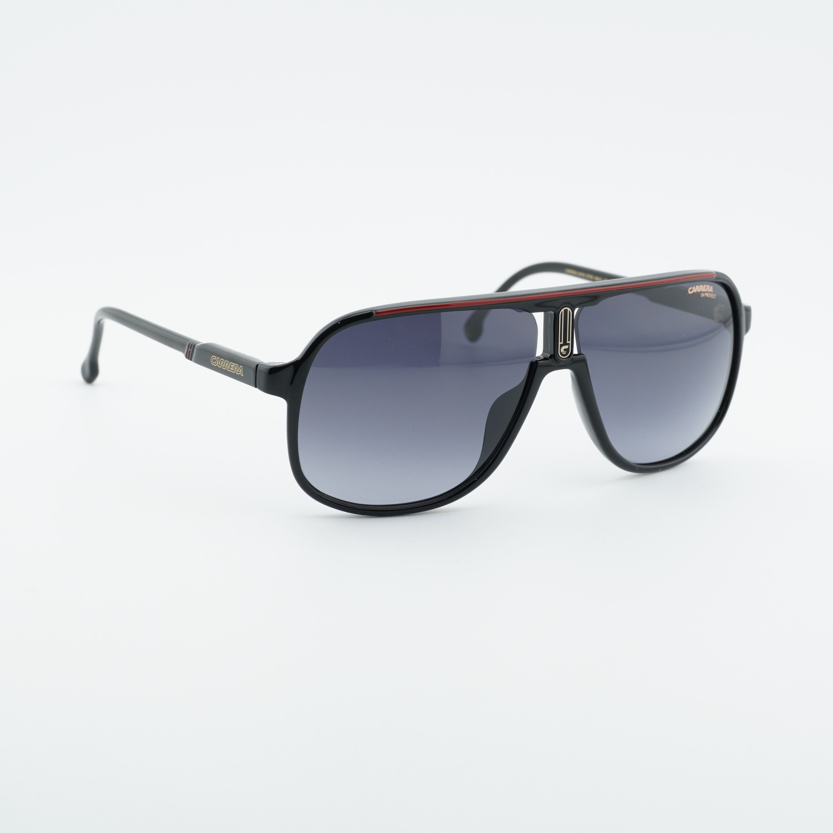 Carrera CARRERA 1047/S 0OIT 9O Sunglasses Black Aviator Frame Size ONE SIZE - 8 Thumbnail