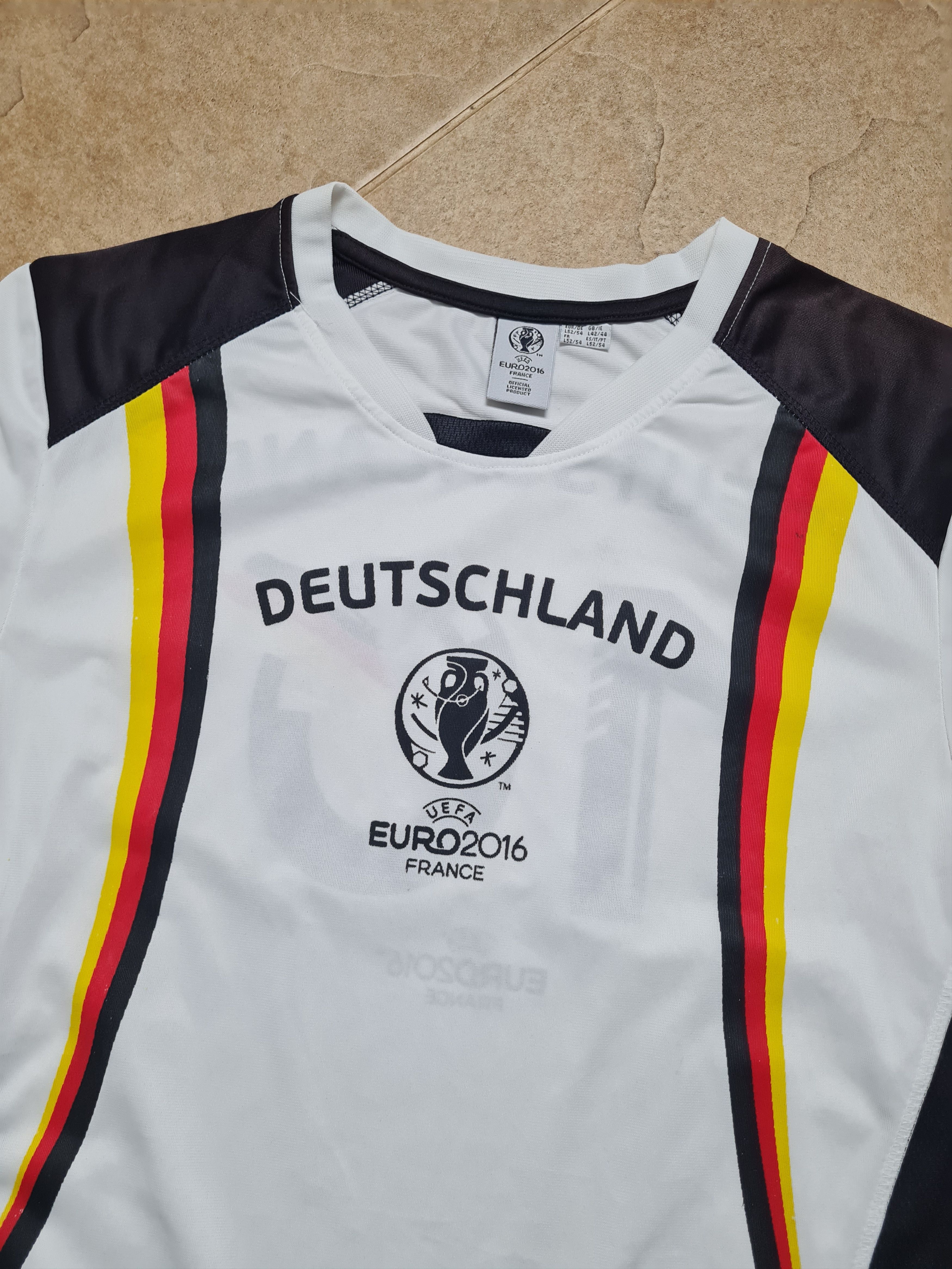 UEFA GERMANY UEFA EURO 2016 MENS THIRD SOCCER SHIRT L Size US L / EU 52-54 / 3 - 8 Thumbnail