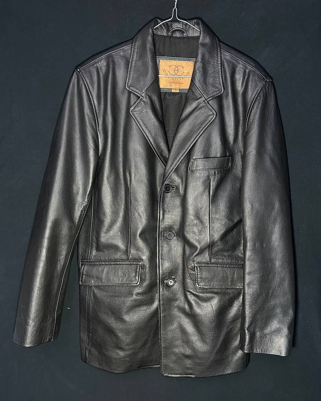 Vintage Ciro Citterio Mens Real Leather Jacket Vintage brutal legend Size US S / EU 44-46 / 1 - 1 Thumbnail