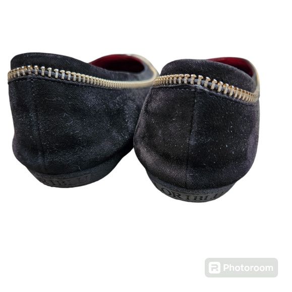 Other Loriblu ballet flats Slip-on Size 37 EU black suede Size US 6 / IT 36 - 5 Thumbnail