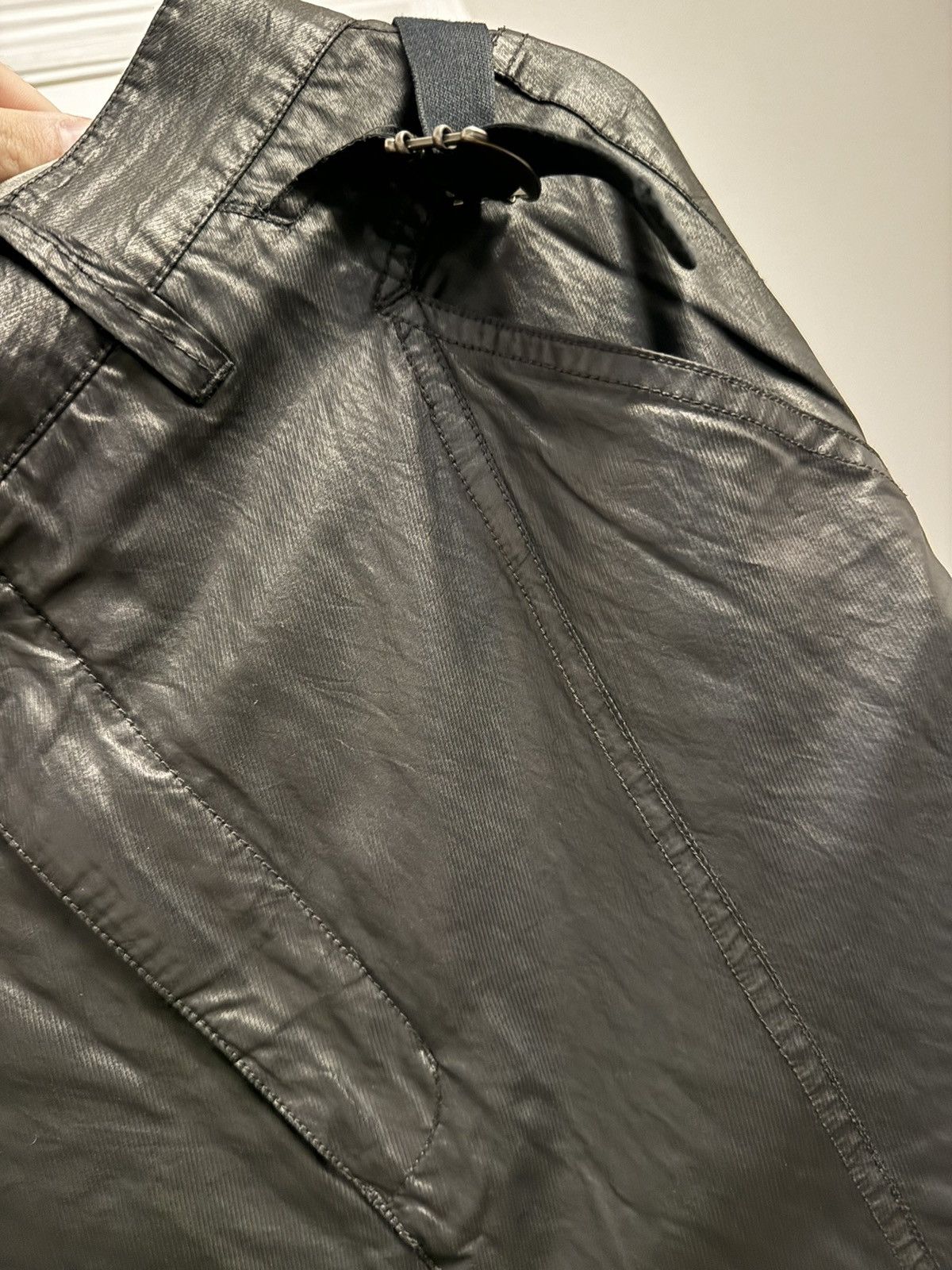Helmut Lang × Vintage Helmut Lang Vintage wax cotton pants Size US 30 / EU 46 - 20 Thumbnail