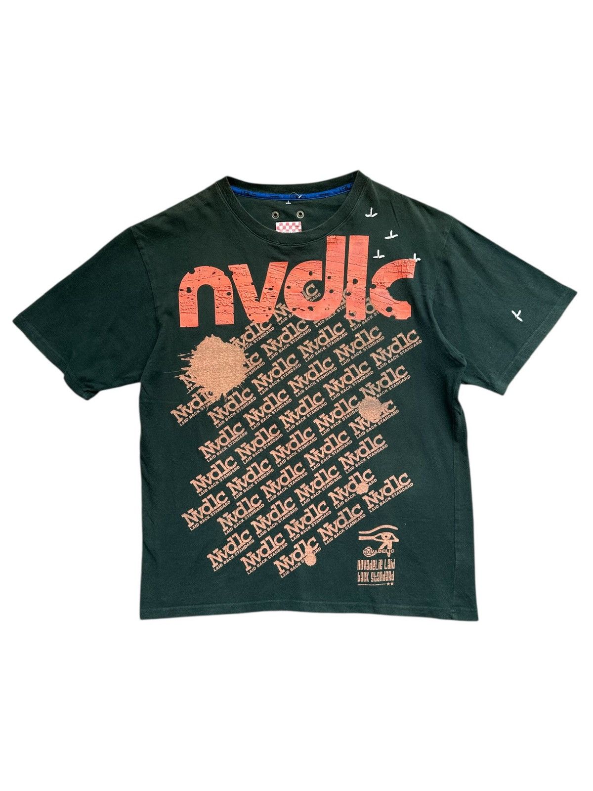 Japanese Brand 2000's Velvet Dog by Novadelic archival tee Size US M / EU 48-50 / 2 - 3 Thumbnail