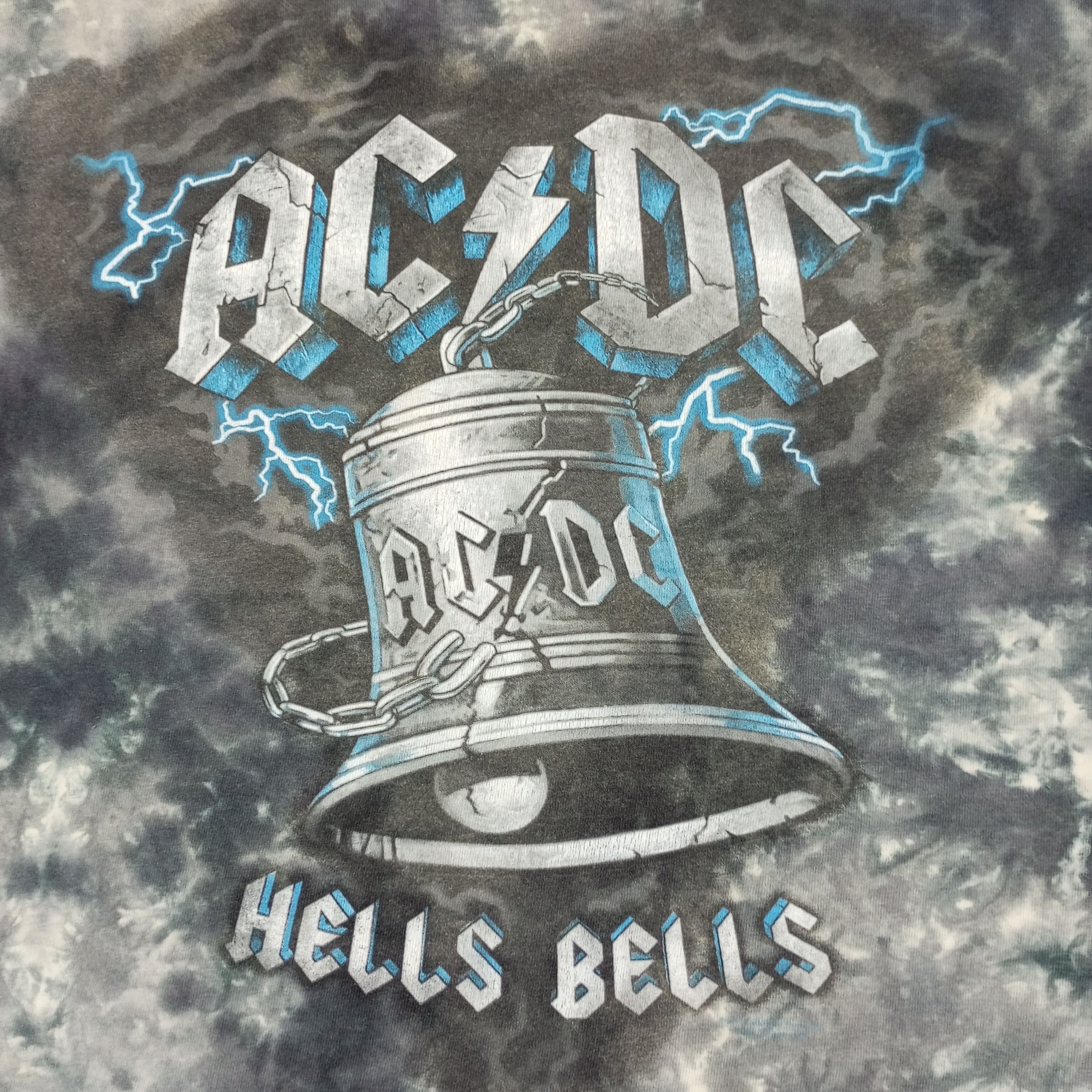 AC/DC × Band Tees × Vintage ACDC Rock Band Music Hells Bells Streetwear Style Tshirt Size US XL / EU 56 / 4 - 2 Thumbnail