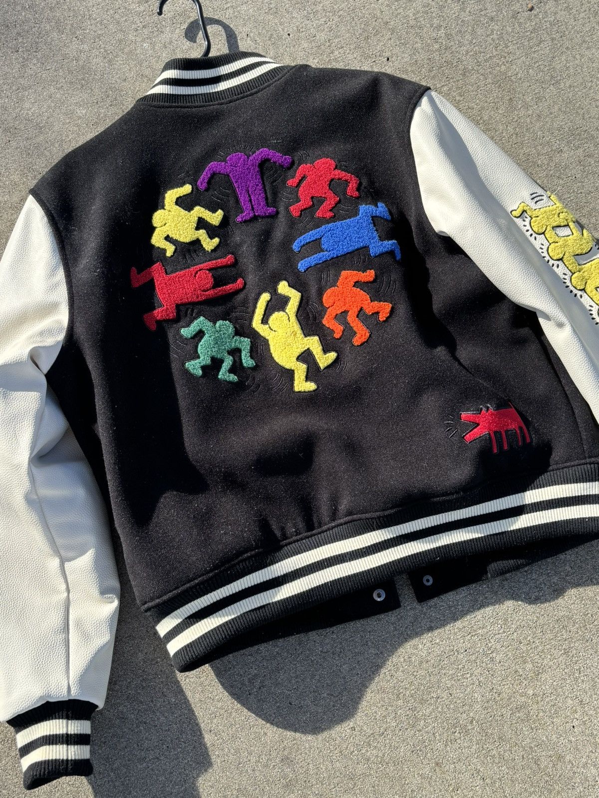 Keith Haring Keith Haring Varsity Bomber Jacket Size US L / EU 52-54 / 3 - 2 Thumbnail