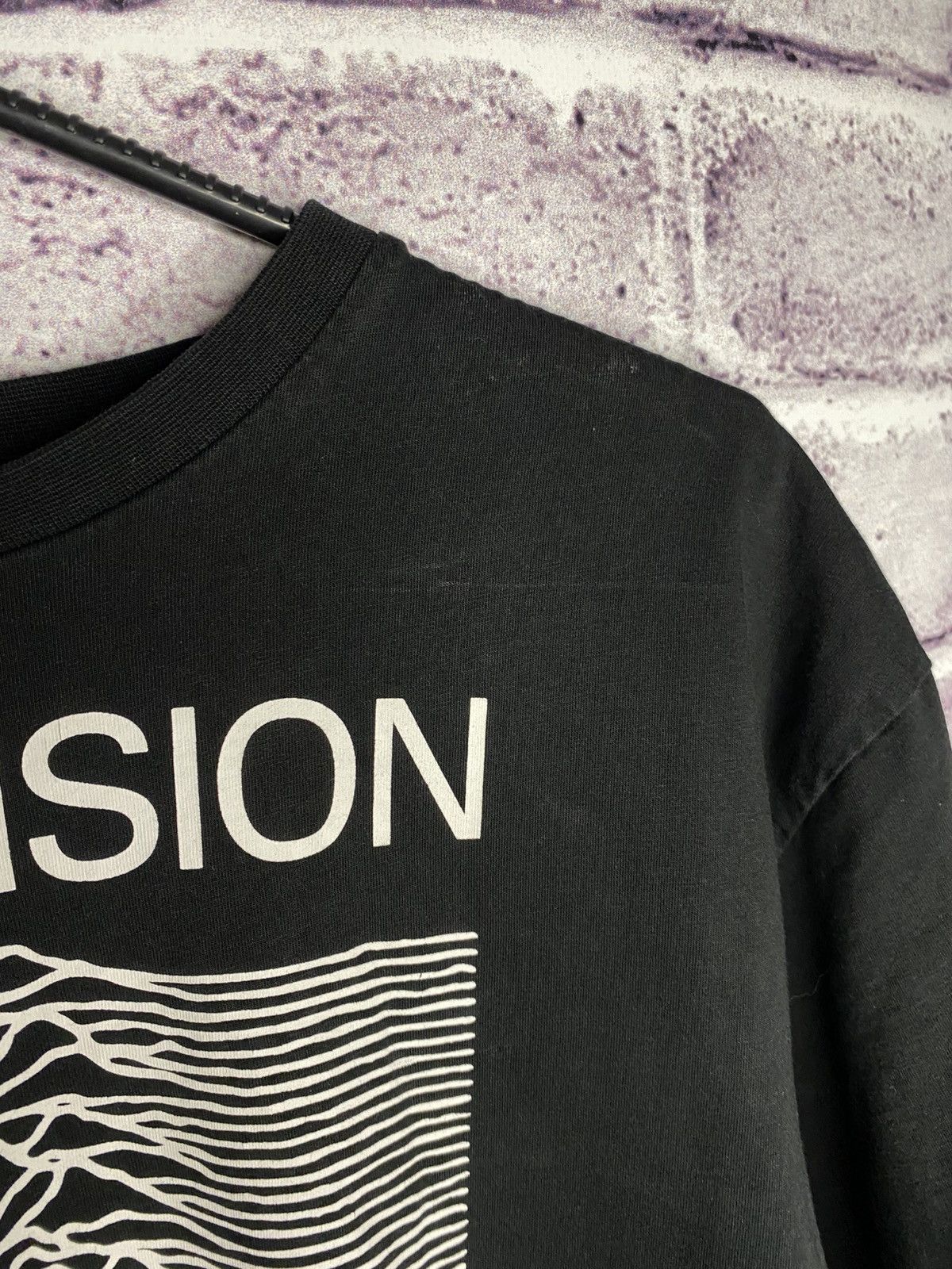 Joy Division Men's T-Shirt Joy Division Unknown Pleasures Logo Tee Size US M / EU 48-50 / 2 - 7 Thumbnail