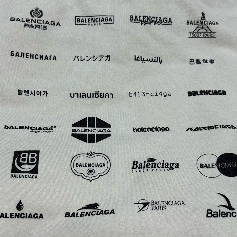 Balenciaga Balenciaga Multi-element full-printed LOGO hoodie Size US M / EU 48-50 / 2 - 6 Thumbnail