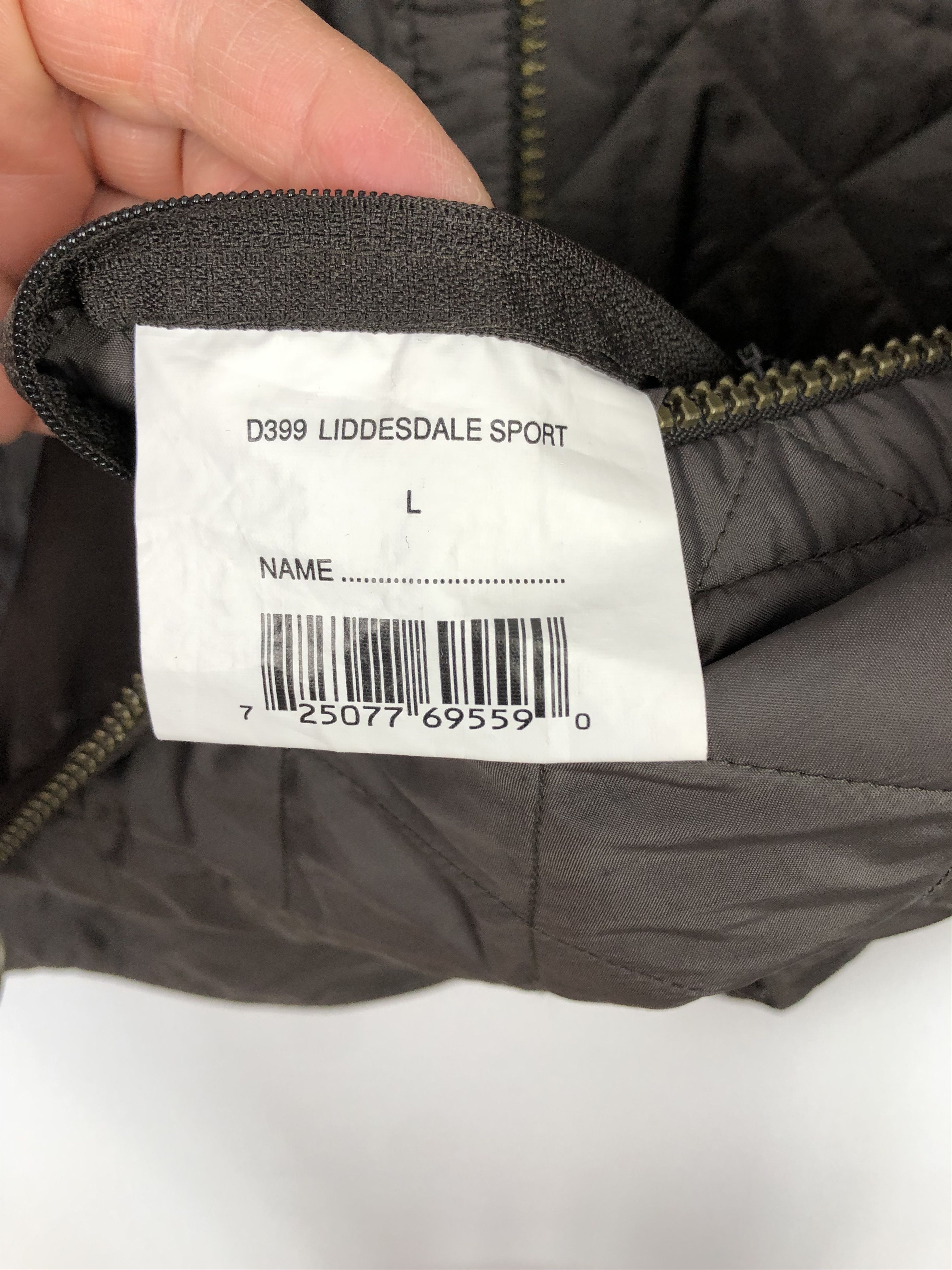 Barbour Barbour Liddesdale Brown Full Zip Quilted Field Jacket Coat Size US L / EU 52-54 / 3 - 8 Thumbnail