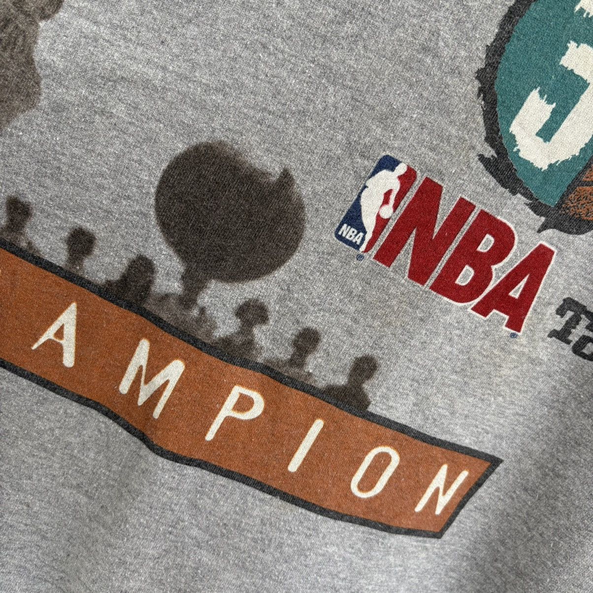 NBA 1996 NBA Converse Sweatshirt Vintage Baggy Rap Style Size US XL / EU 56 / 4 - 3 Thumbnail
