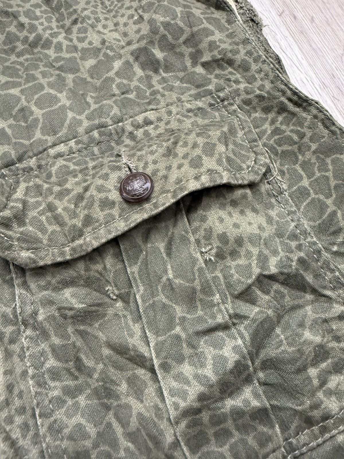 Other Vintage Polish Army Camo Ammo Vest 90s Pattern Tactical Vest Size US L / EU 52-54 / 3 - 14 Thumbnail