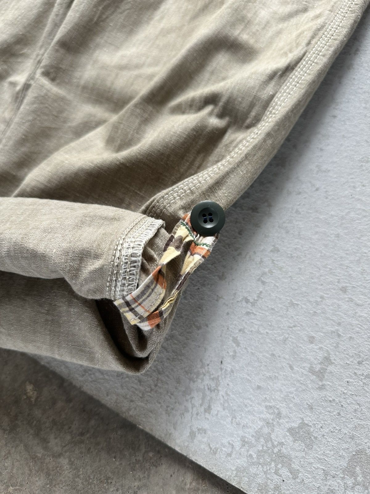 Vintage 702RS Vintage EDWIN TOKYO-JAPAN Jean Roll Ups Denim Pants Size US 33 - 20 Thumbnail